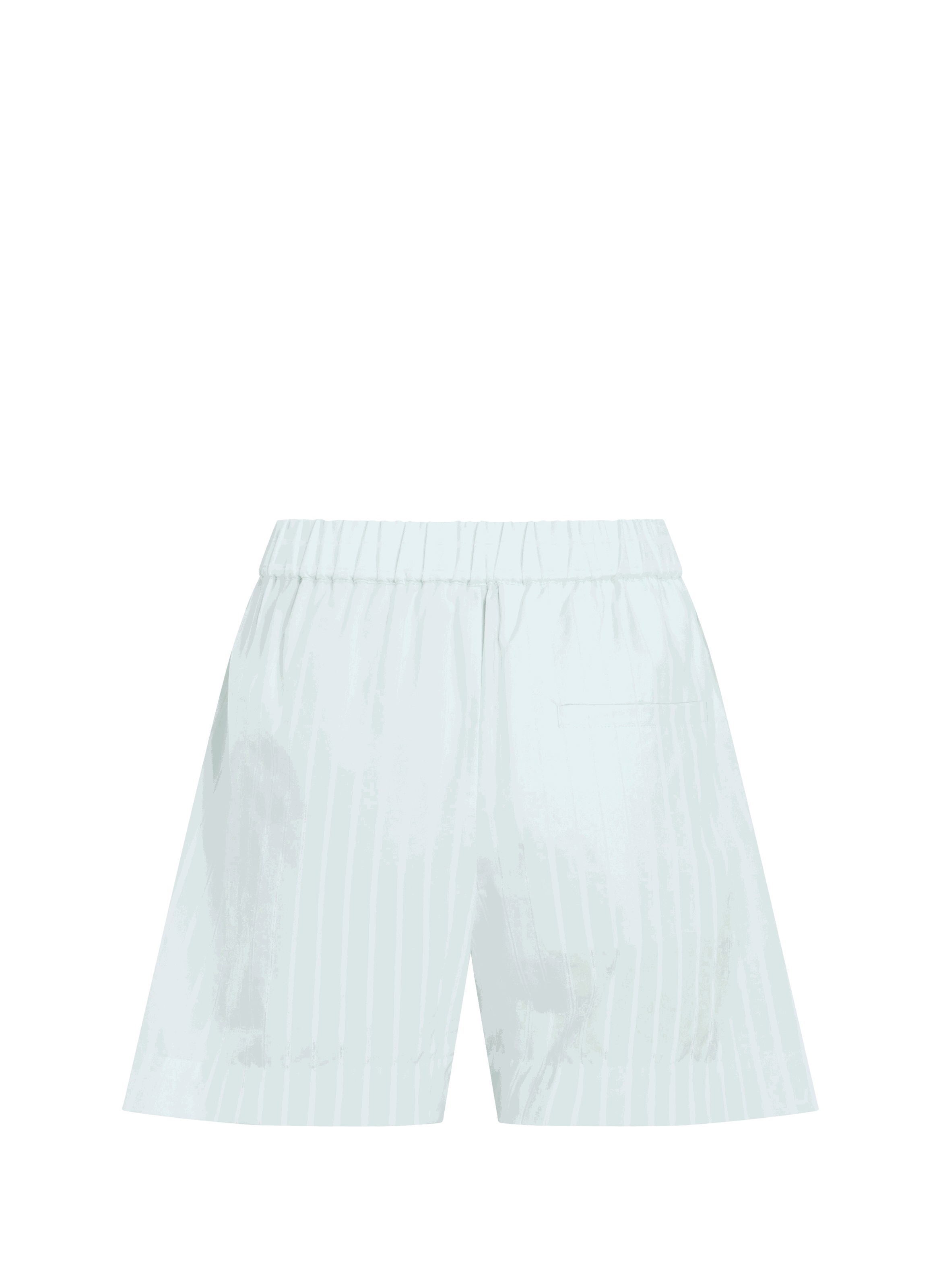 Short boxer à rayures en coton CALVIN KLEIN Bleu