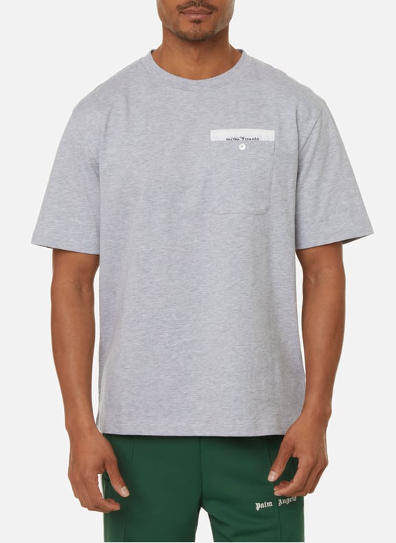 T-shirt en coton Gris by PALM ANGELS PALM ANGELS T-shirt en coton Gris