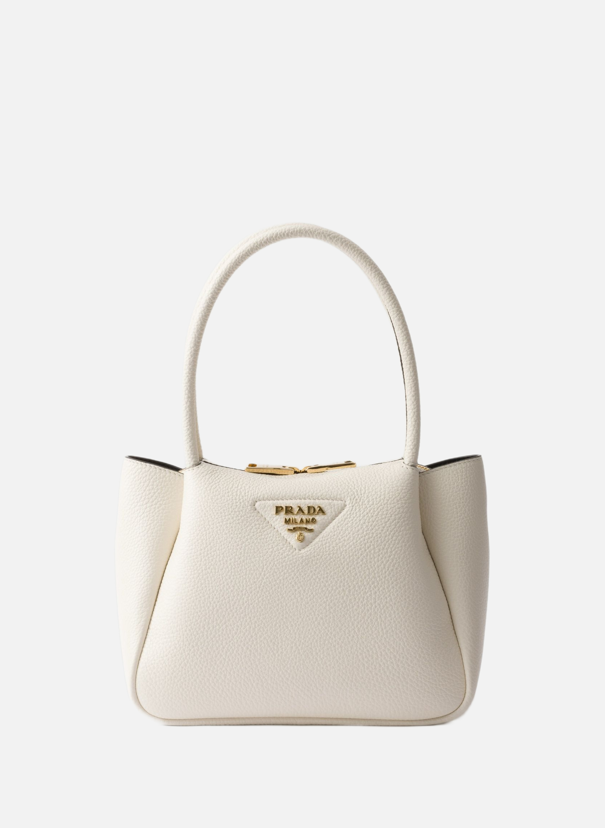 PRADA Petit sac en cuir Blanc
