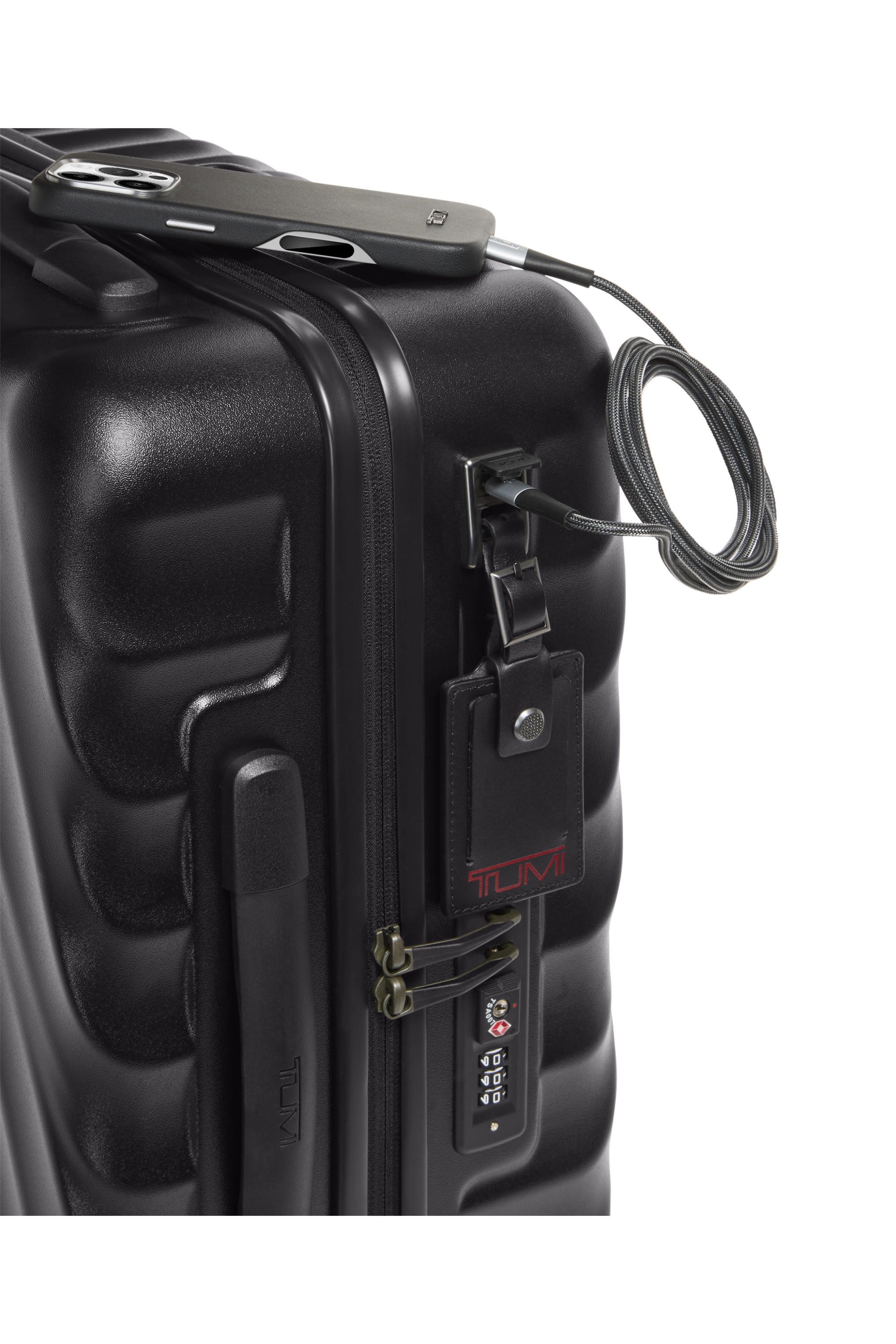 19 degree valise 4 roues taille s TUMI Noir