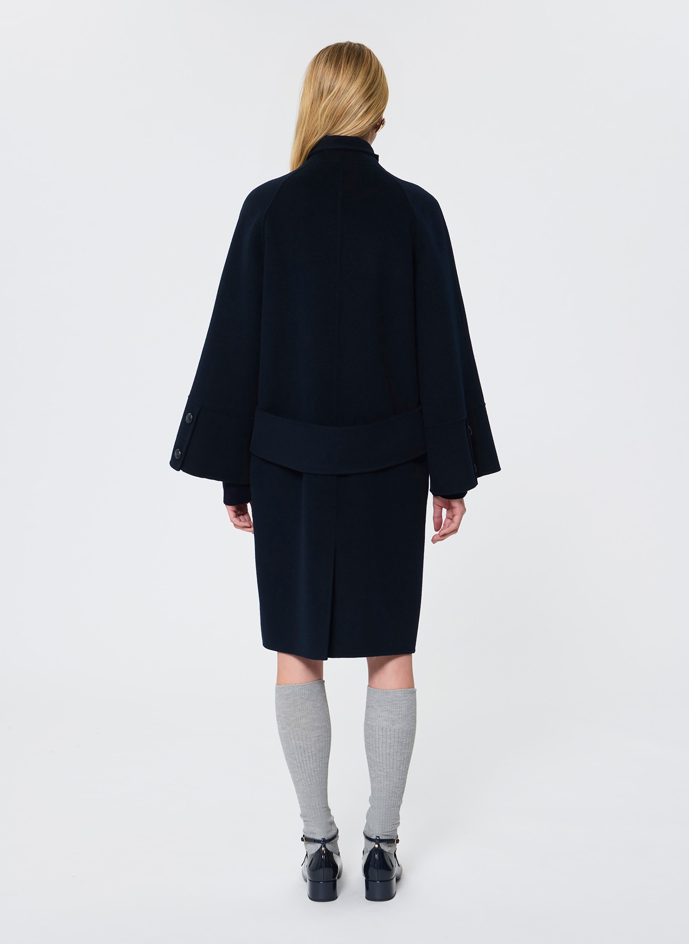 Manteau mocca TARA JARMON Bleu