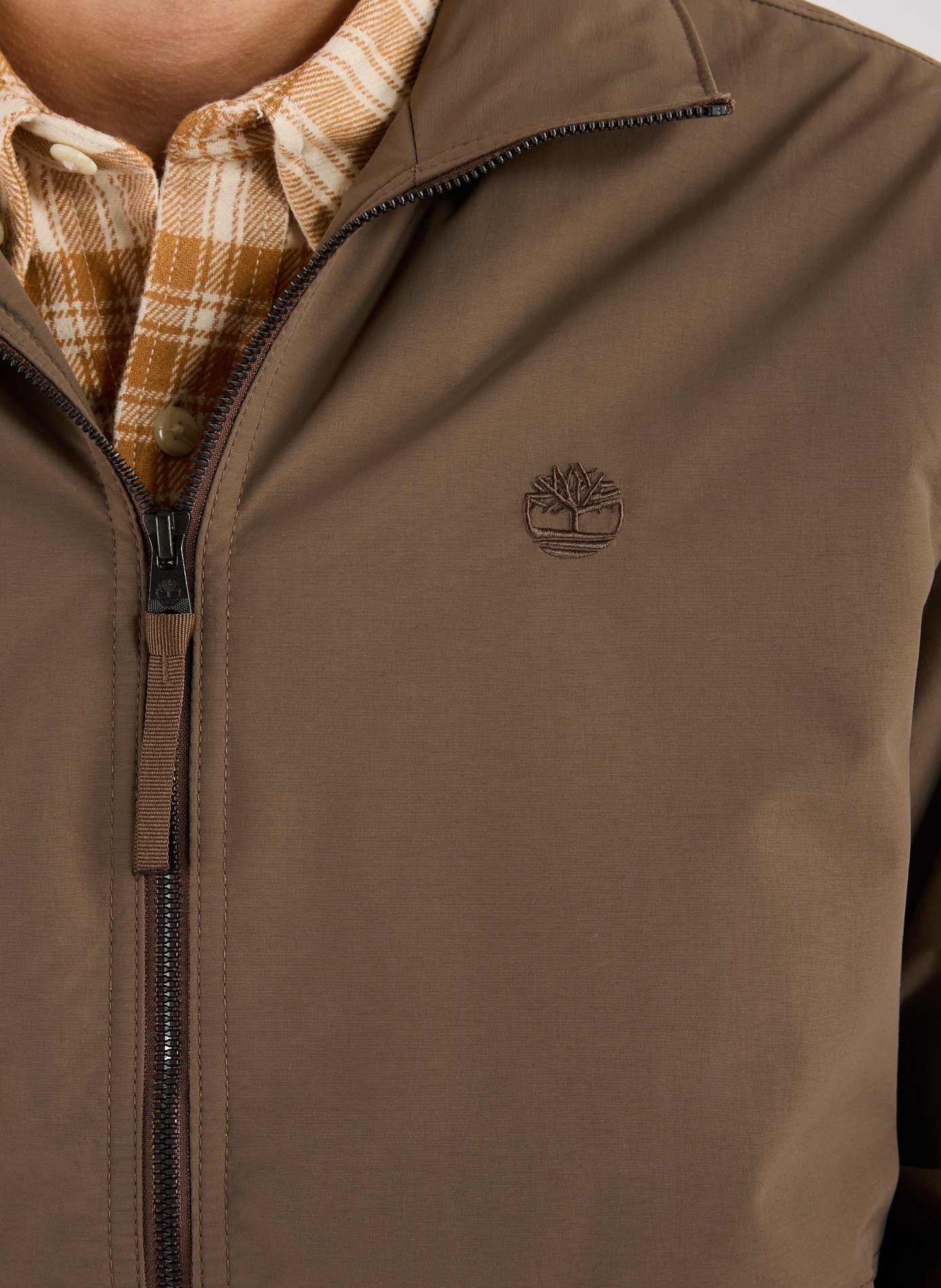 Plain cardigan TIMBERLAND Brown