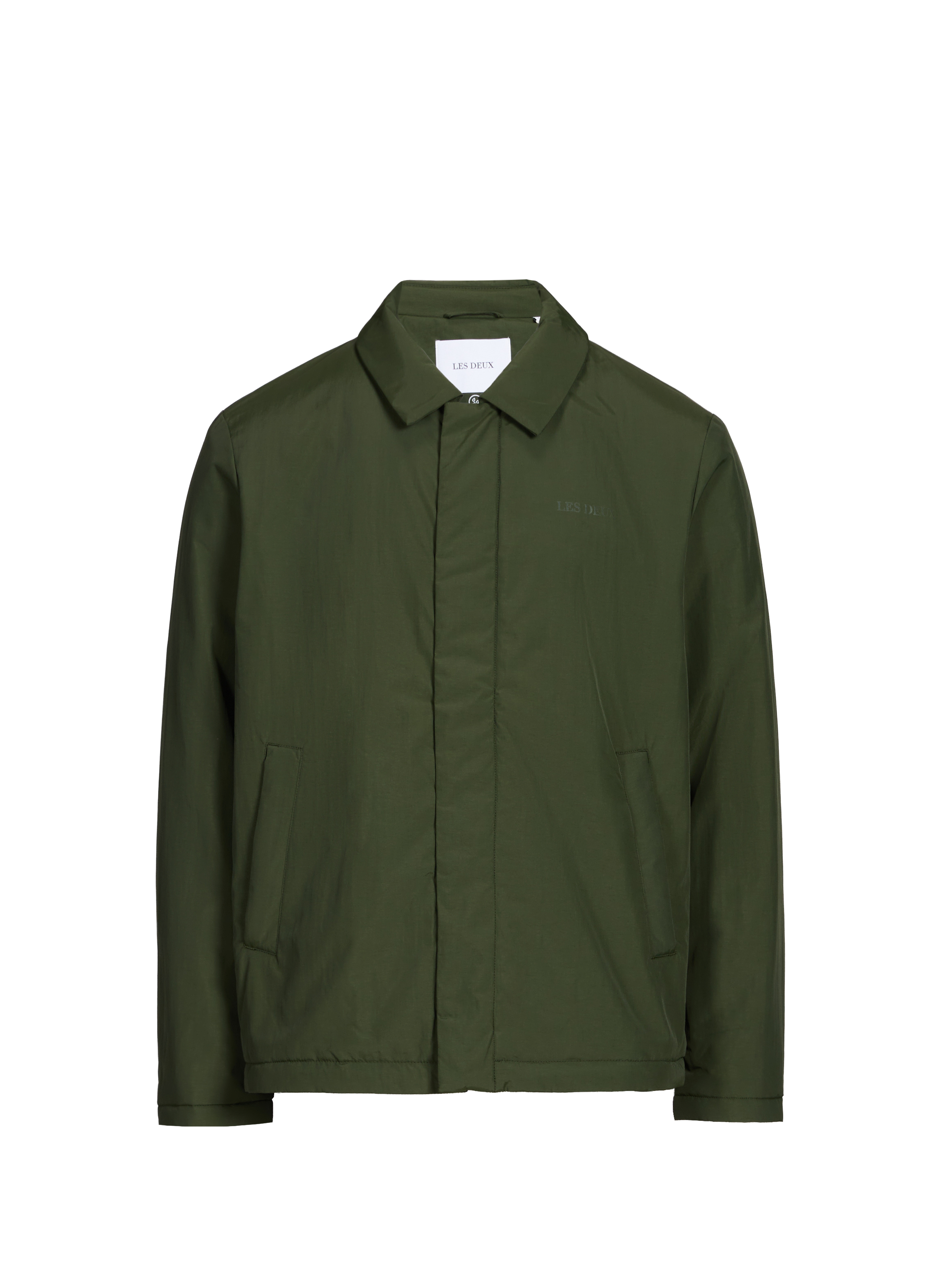 Veste col classique LES DEUX Vert