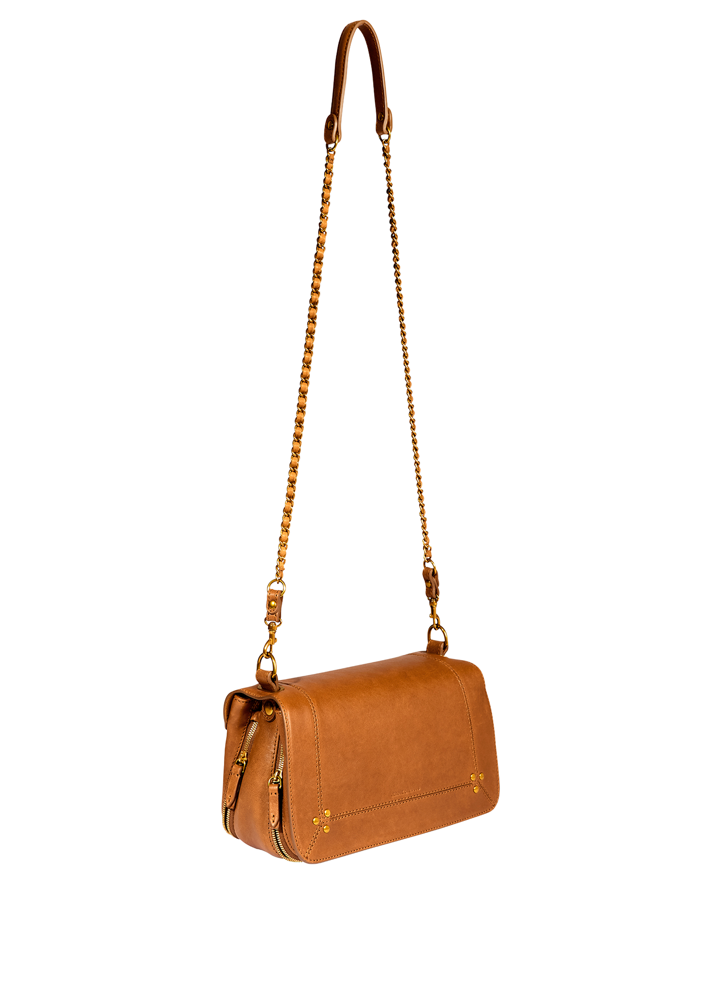 Bobi crocodile-effect bag JÉRÔME DREYFUSS Brown