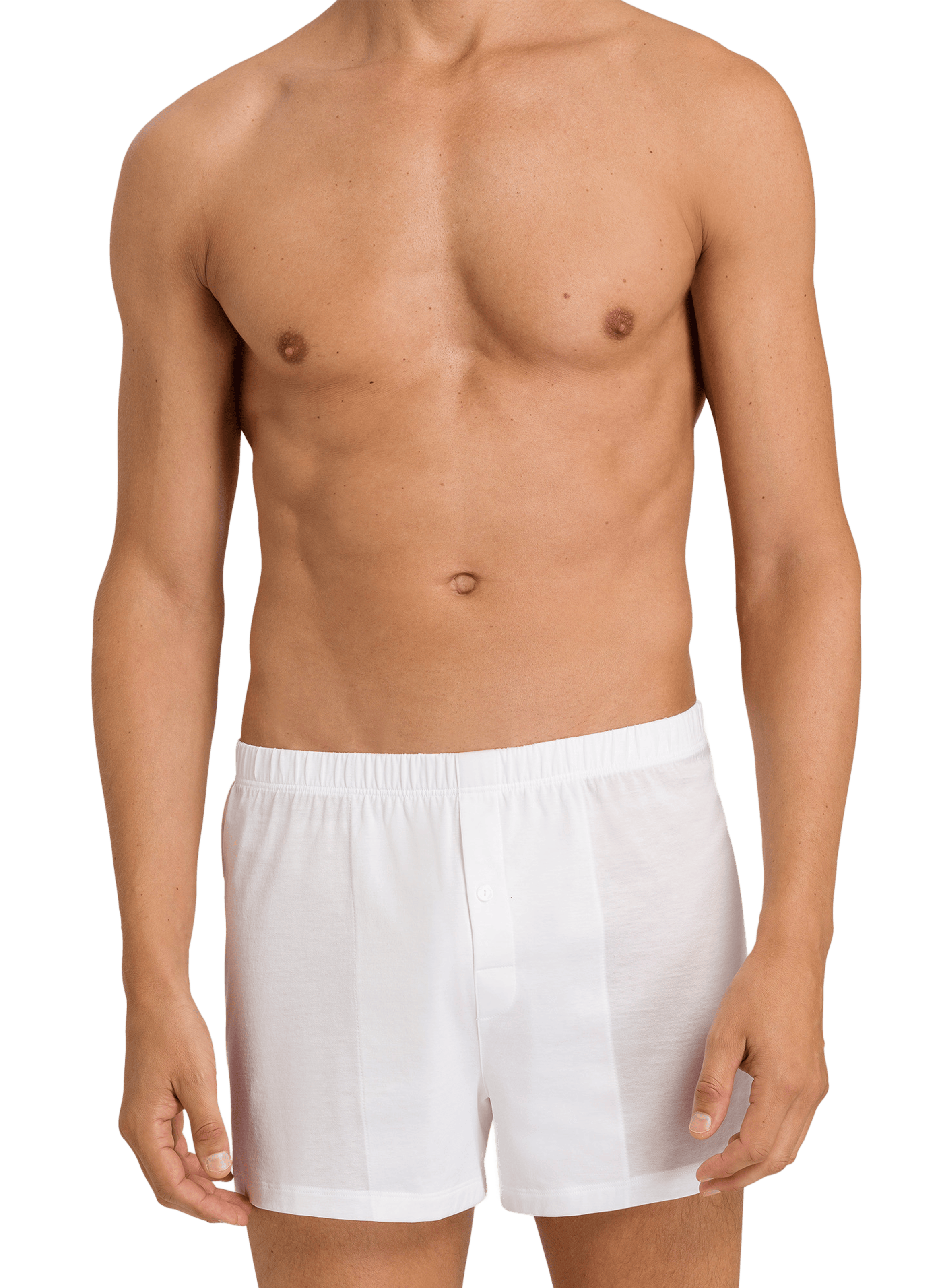 Cotton boxer shorts HANRO White