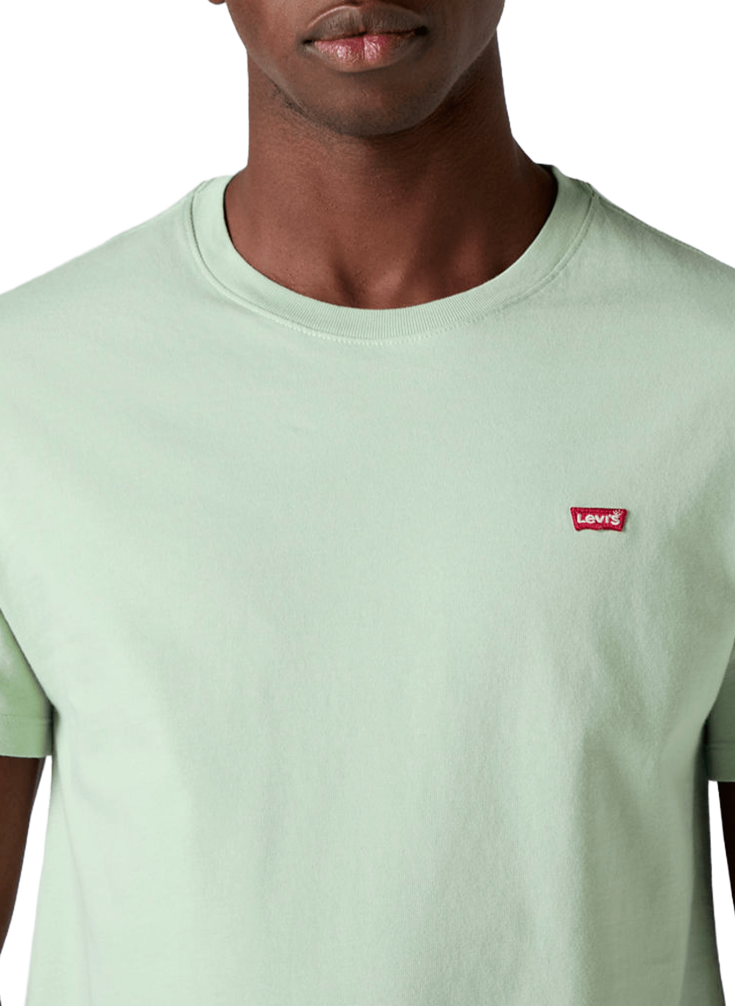 T-shirt à logo en coton LEVI'S Vert