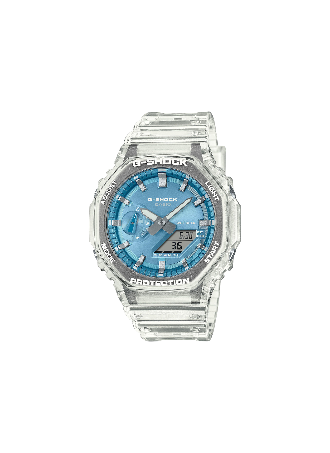 Montre quartz en résine résistante  CASIO Blanc