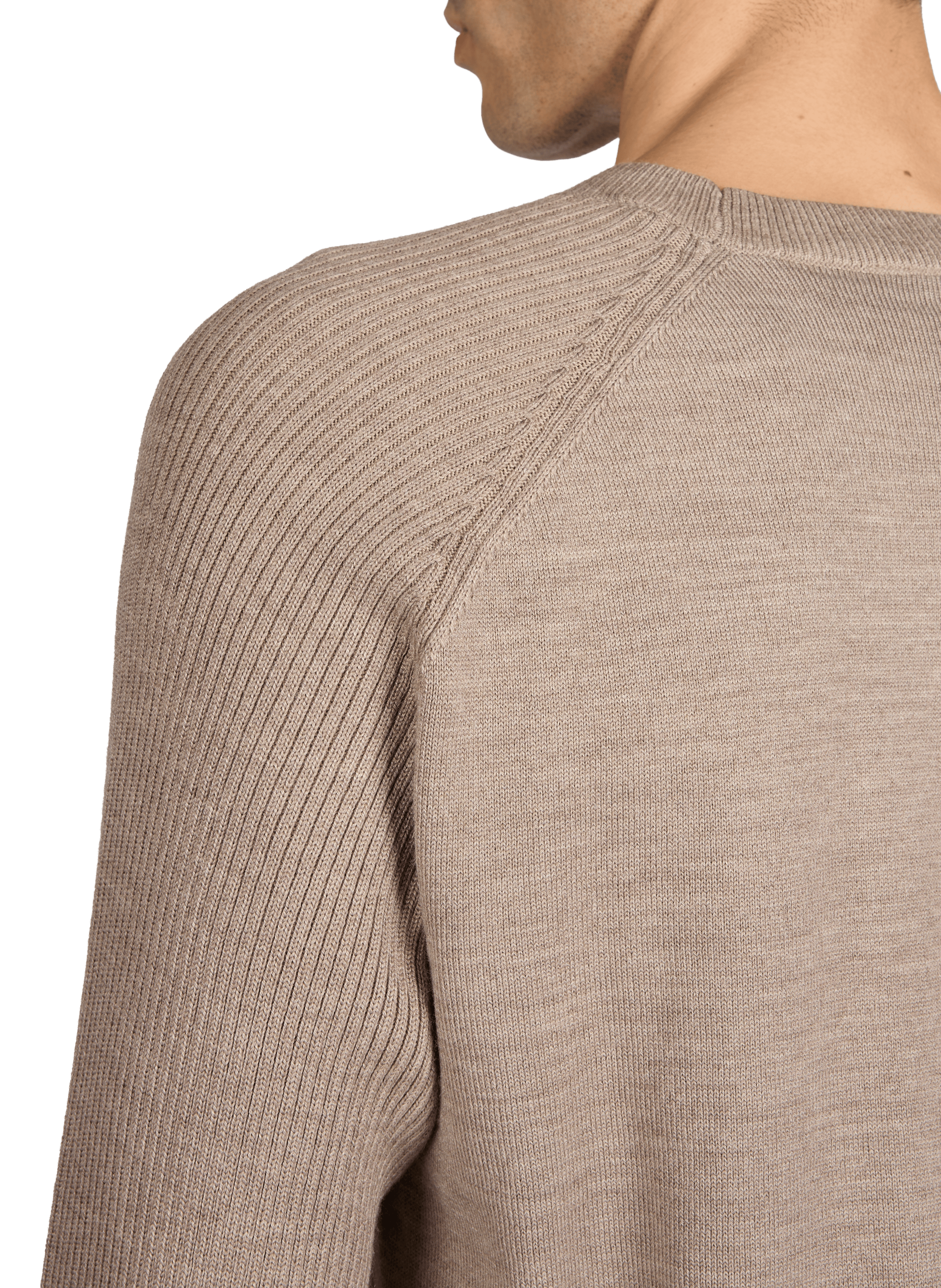 Pull en laine mélangée ARMANI EXCHANGE Beige