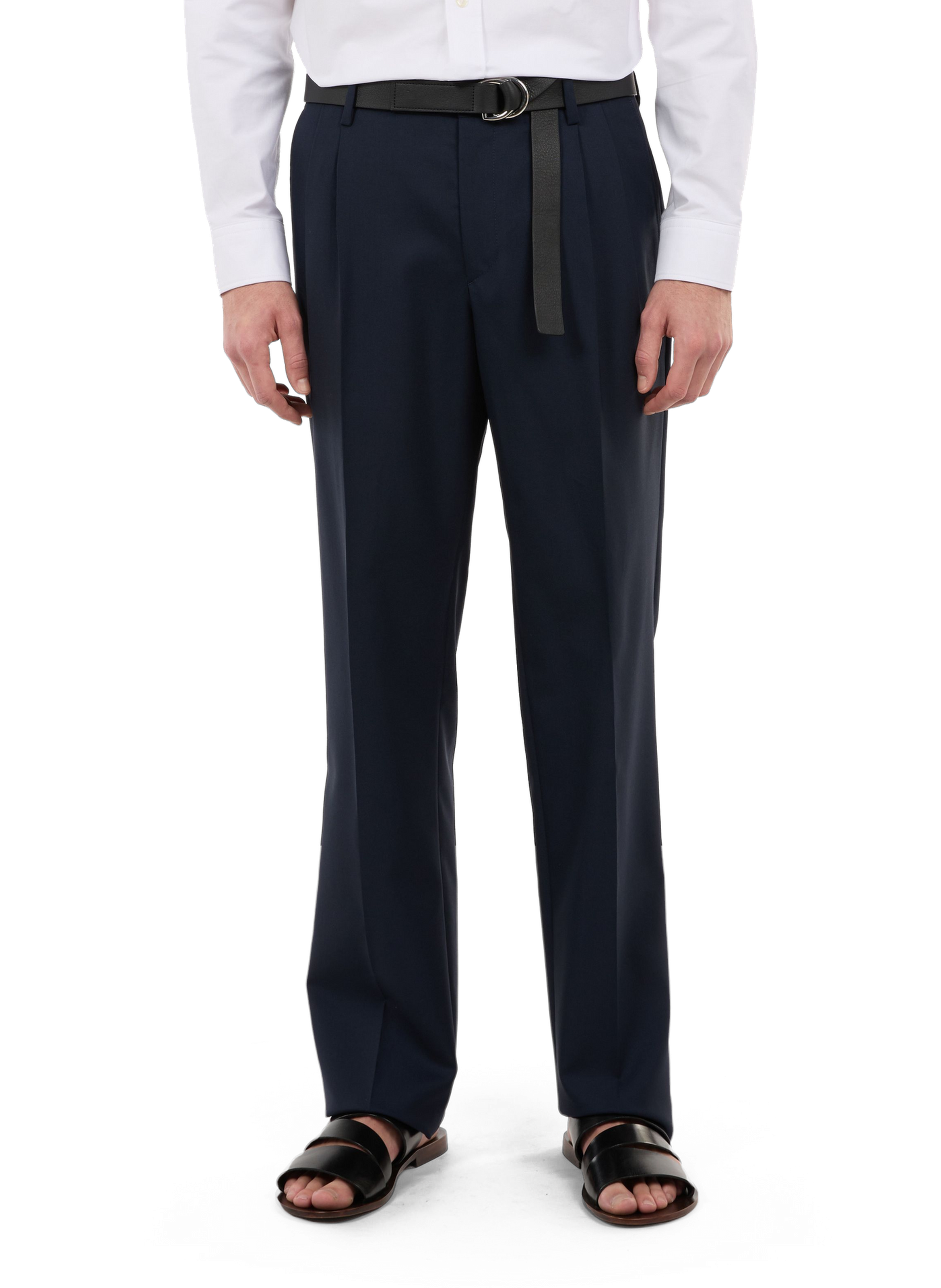 Pantalon Hack-P en laine vierge SAISON 1865 Bleu