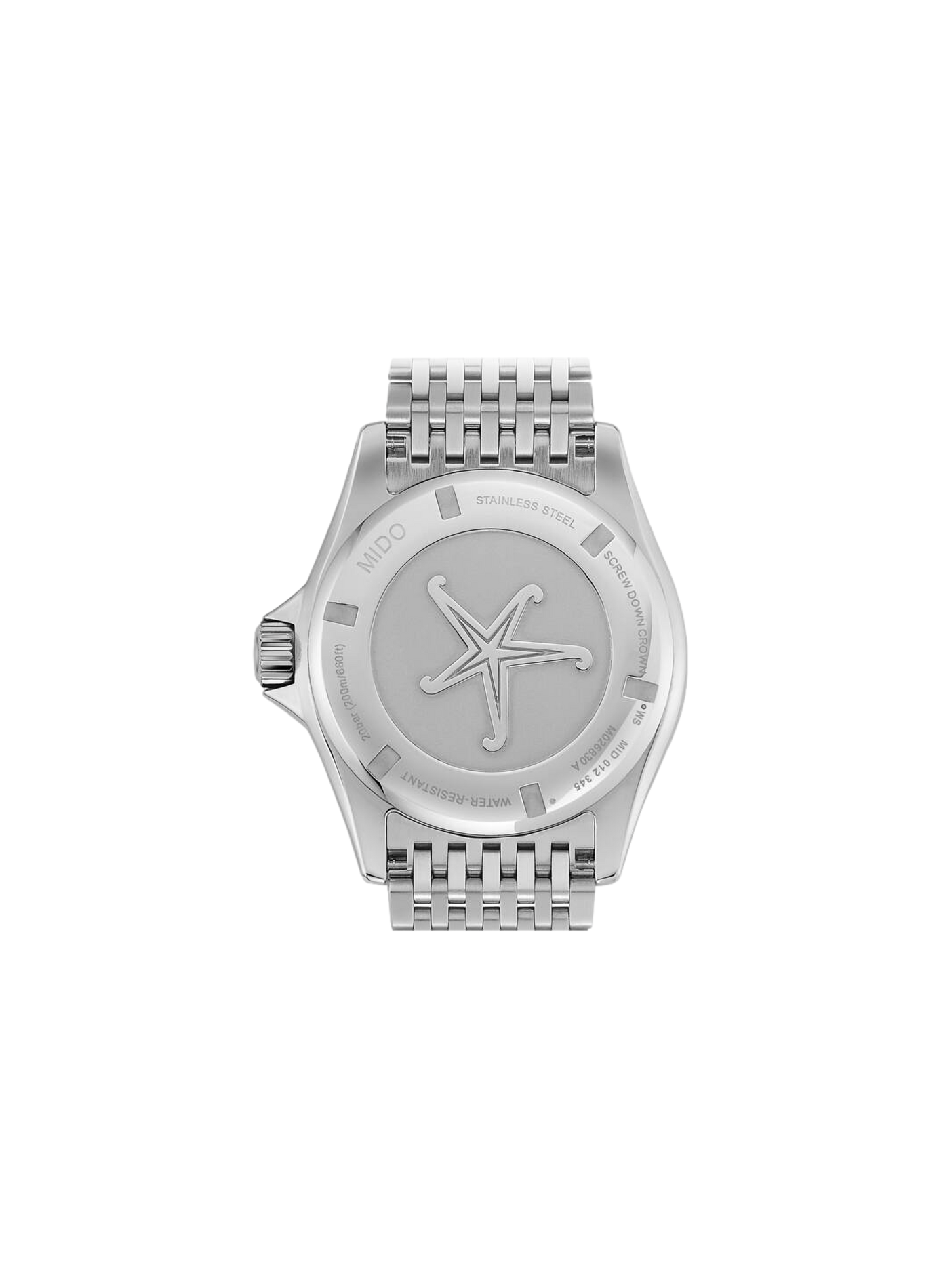 Montre analogique Ocean Star Tribute en acier inoxydable MIDO Noir