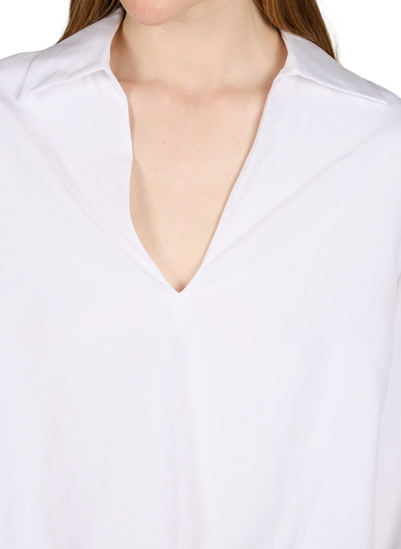 SADAPHNE plain fluid shirt SAMSOE SAMSOE White