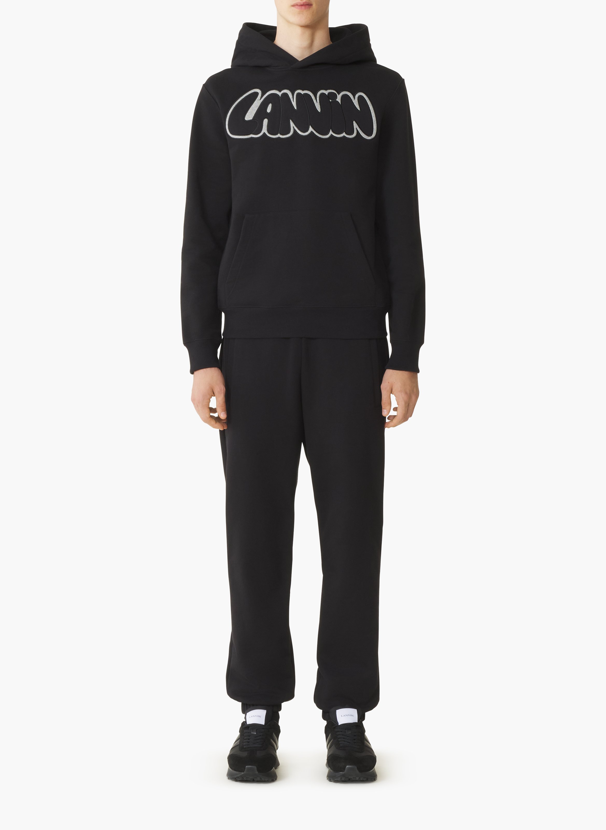 Hoodie urban curb LANVIN Noir