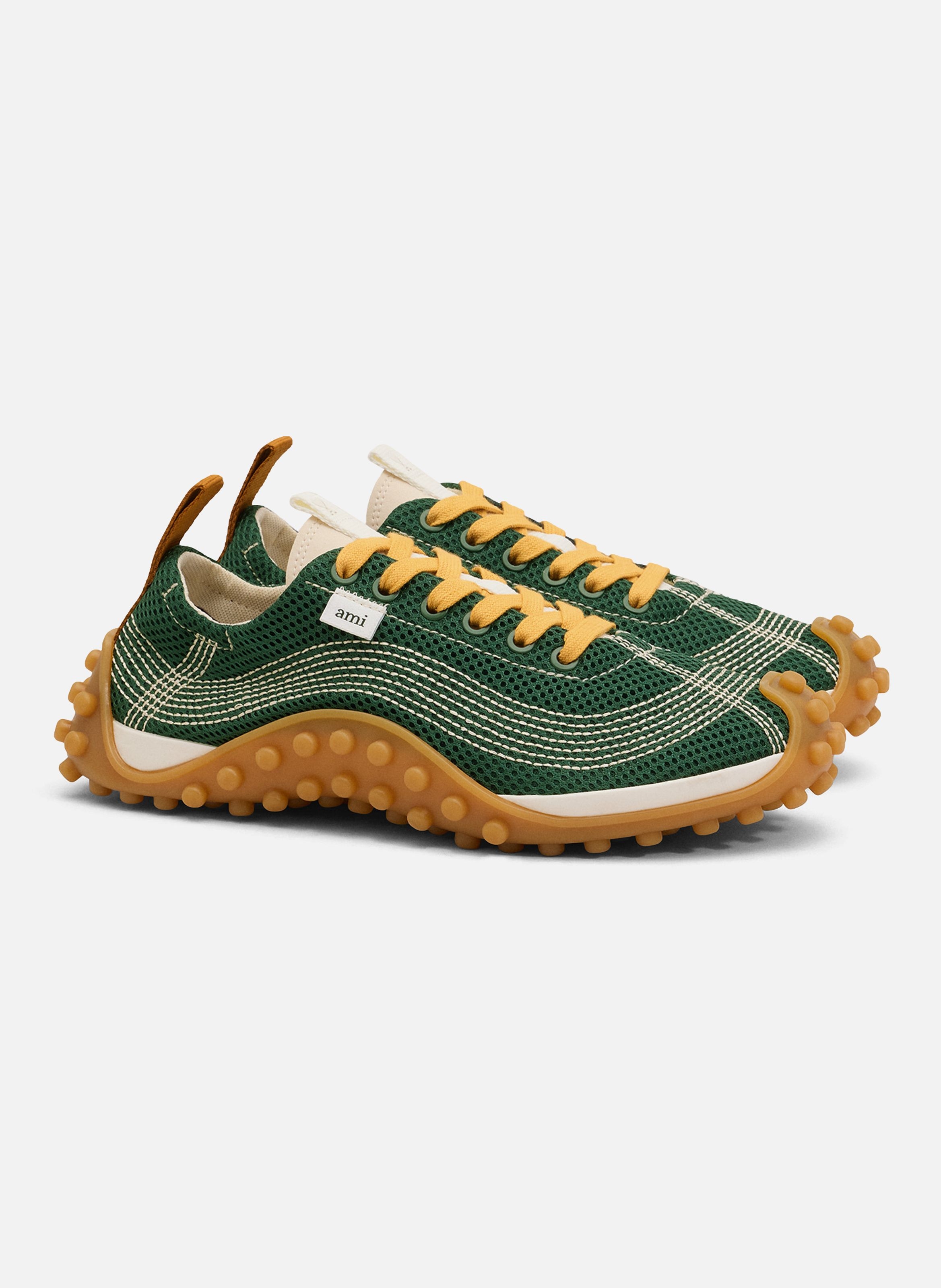 Sneakers mirage unisexes en mesh AMI PARIS Multicolore