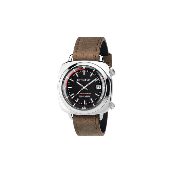 Montre automatique Clubmaster Diver en cuir Montre automatique Clubmaster Diver en cuir