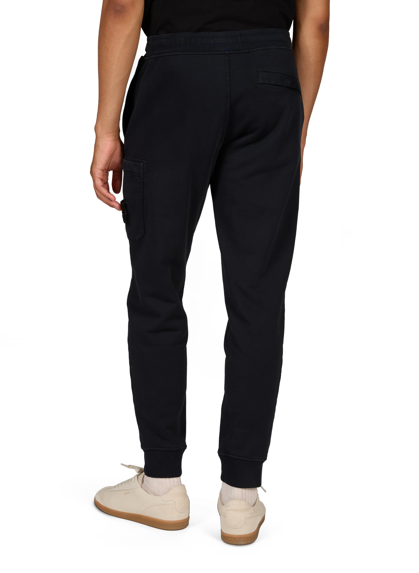 Cargo broek van katoen STONE ISLAND Blauw