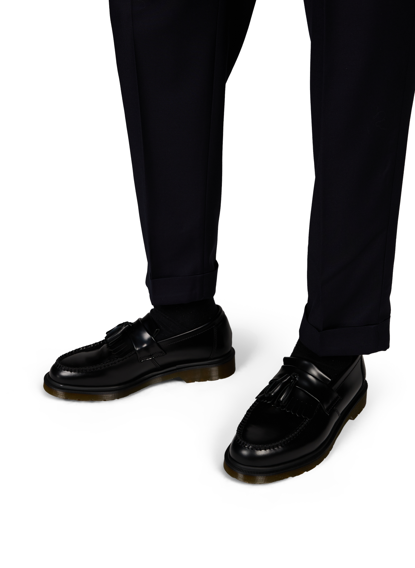 Mocassins Adrian en cuir lisse DR. MARTENS Noir