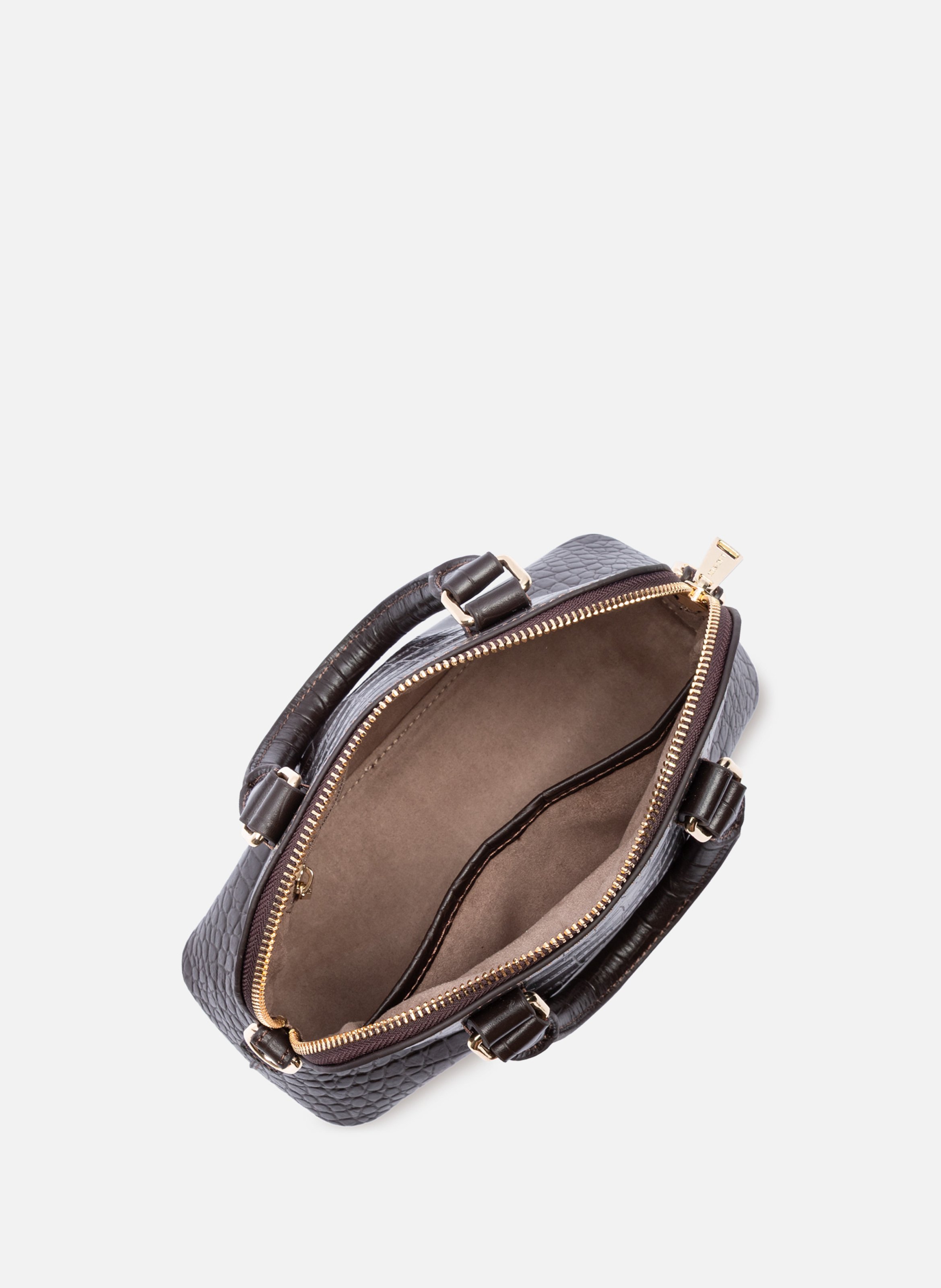Halvemaanvormige tas - exo LANCASTER Bruin