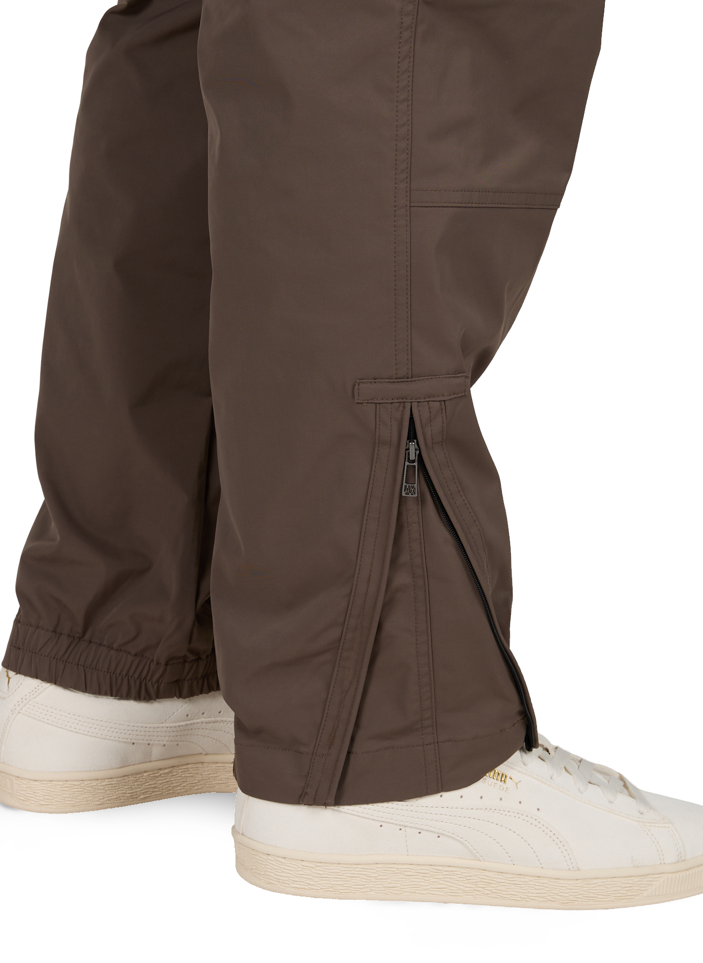 Solid color elastic waist pants | Beige ARMANI EXCHANGE Men