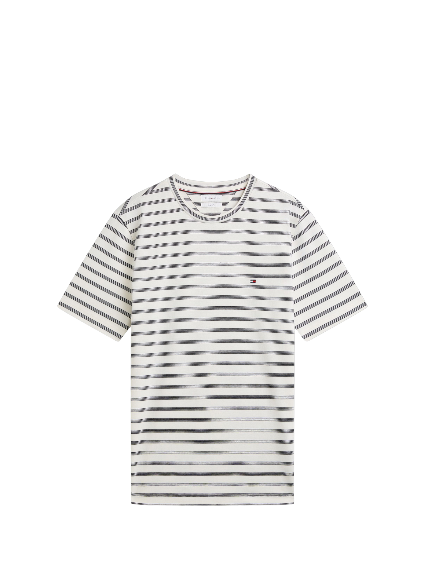 Straight-cut striped crew-neck T-shirt TOMMY HILFIGER Multicolour