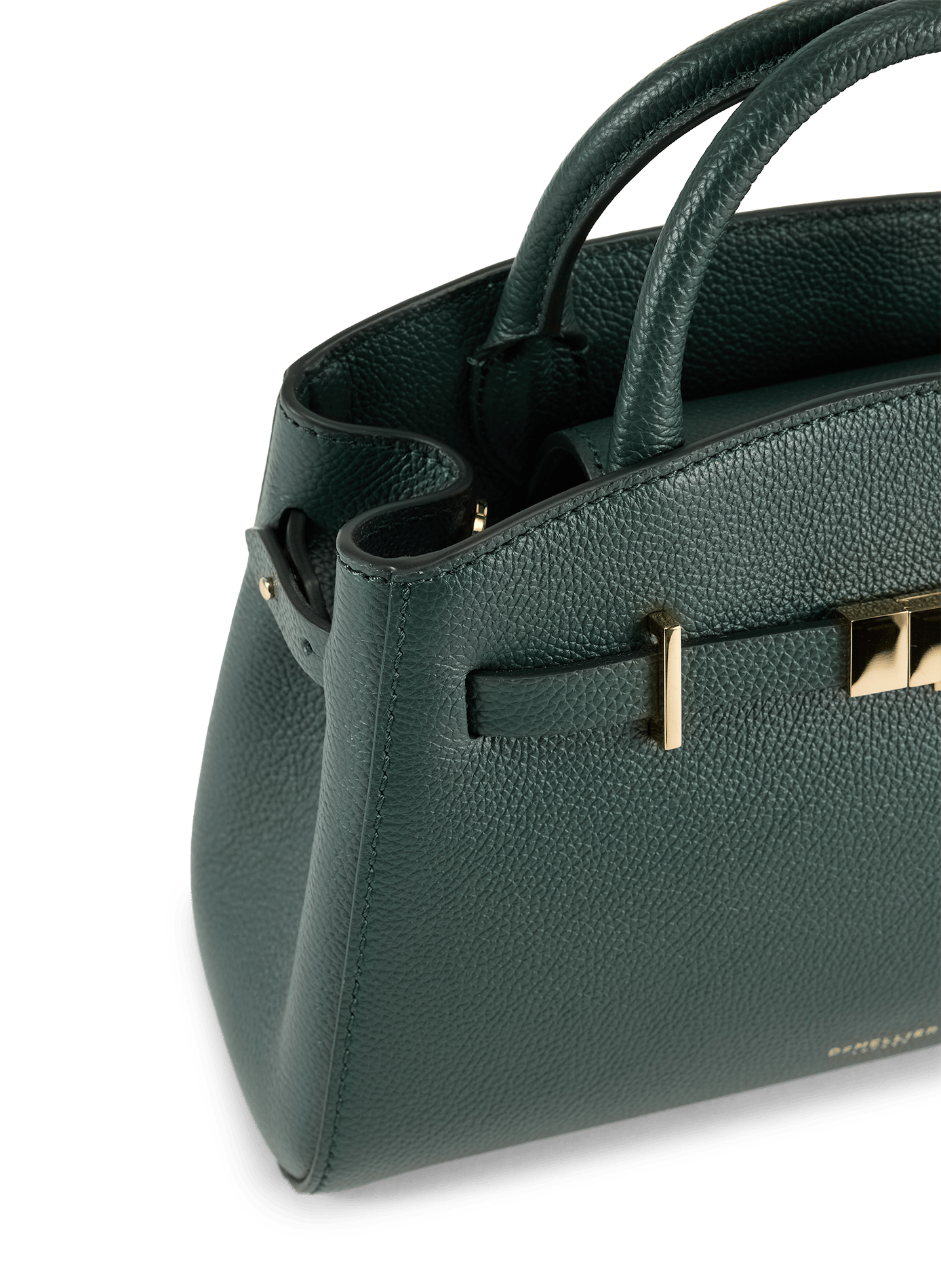 Hudson leather handbag DEMELLIER LONDON Green