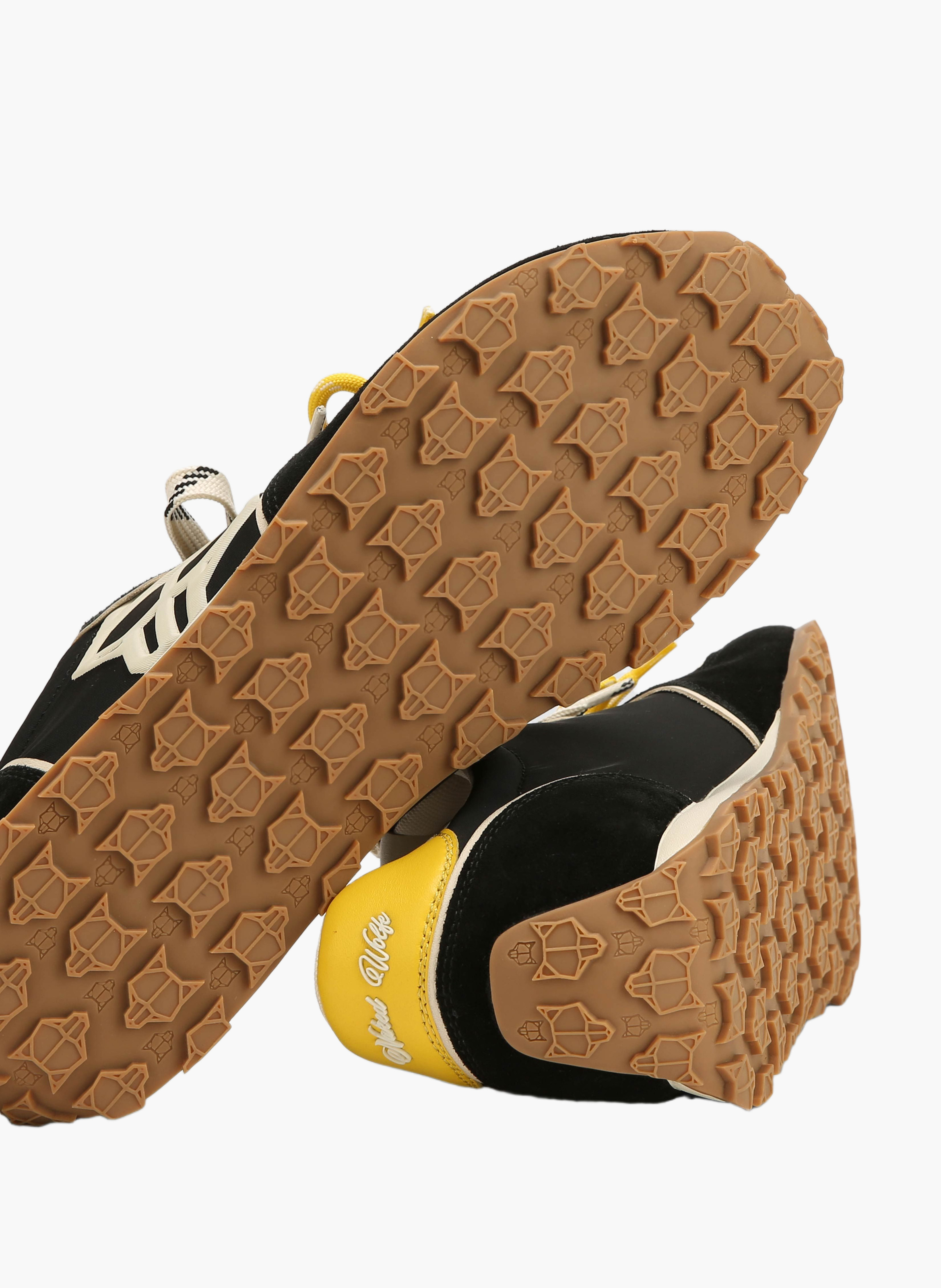 Baskets lightning en nylon NAKED WOLFE Noir