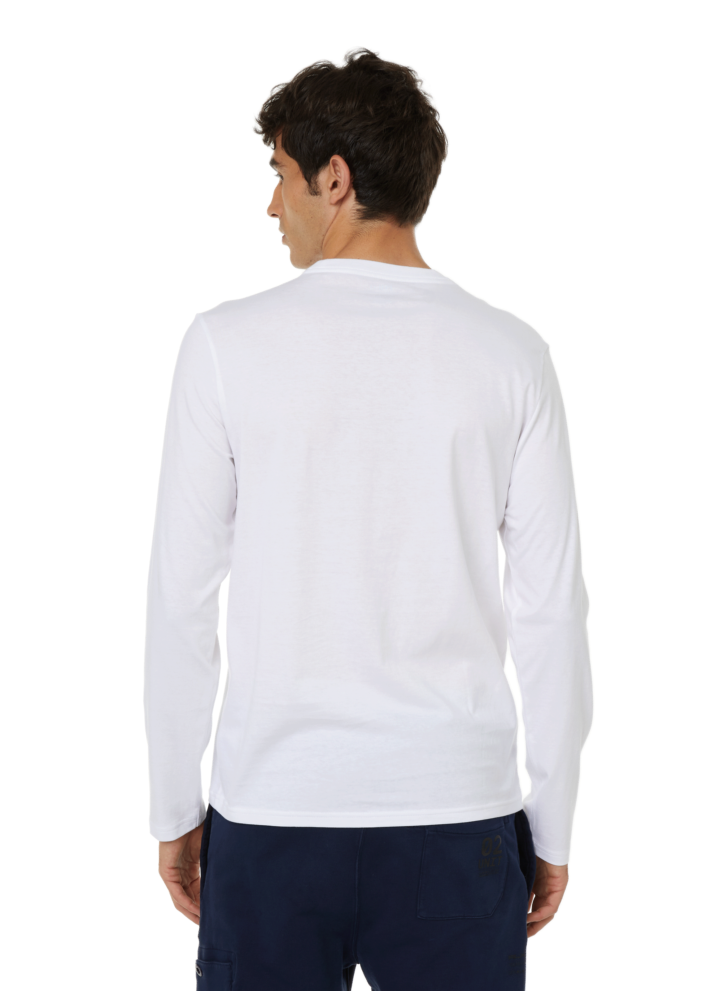 Long-sleeved cotton T-shirt POLO RALPH LAUREN White