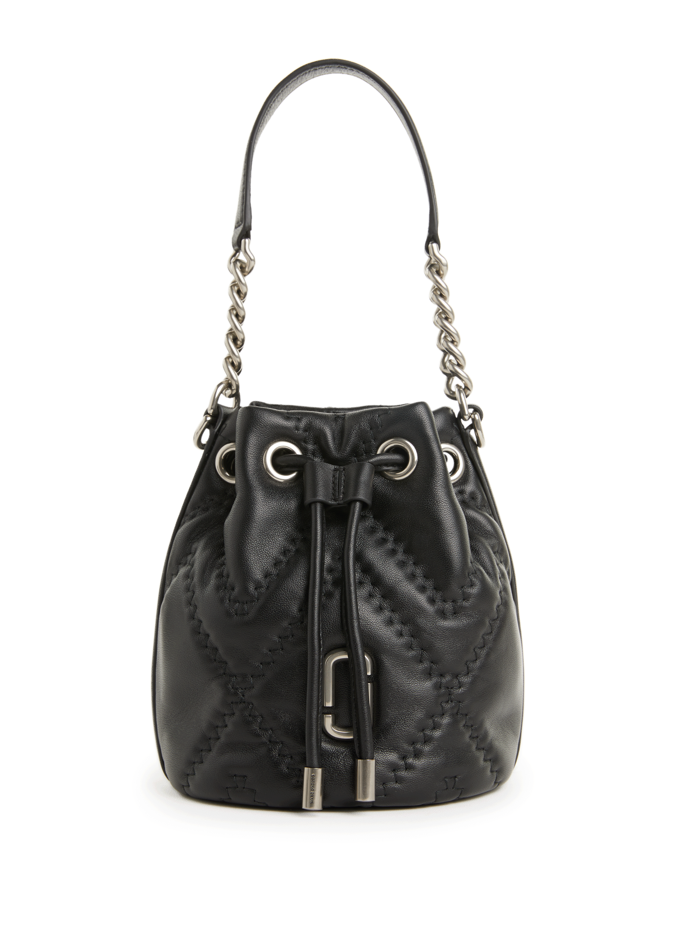 MARC JACOBS Sac The bucket en cuir  Noir