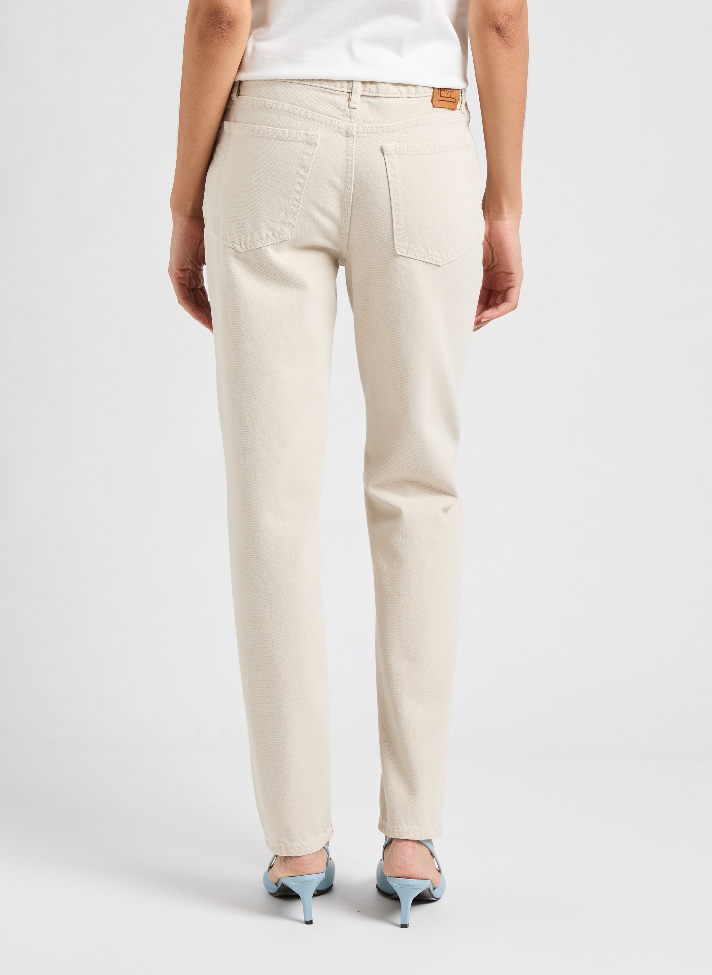 Cotton jeans  TOTEME Beige