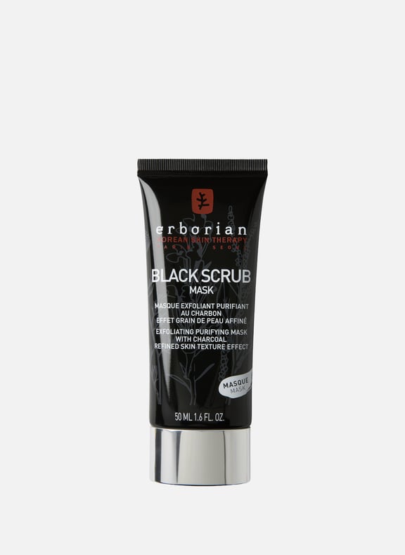 Black Scrub exfoliating charcoal mask by ERBORIAN ERBORIAN Black Scrub exfoliating charcoal mask