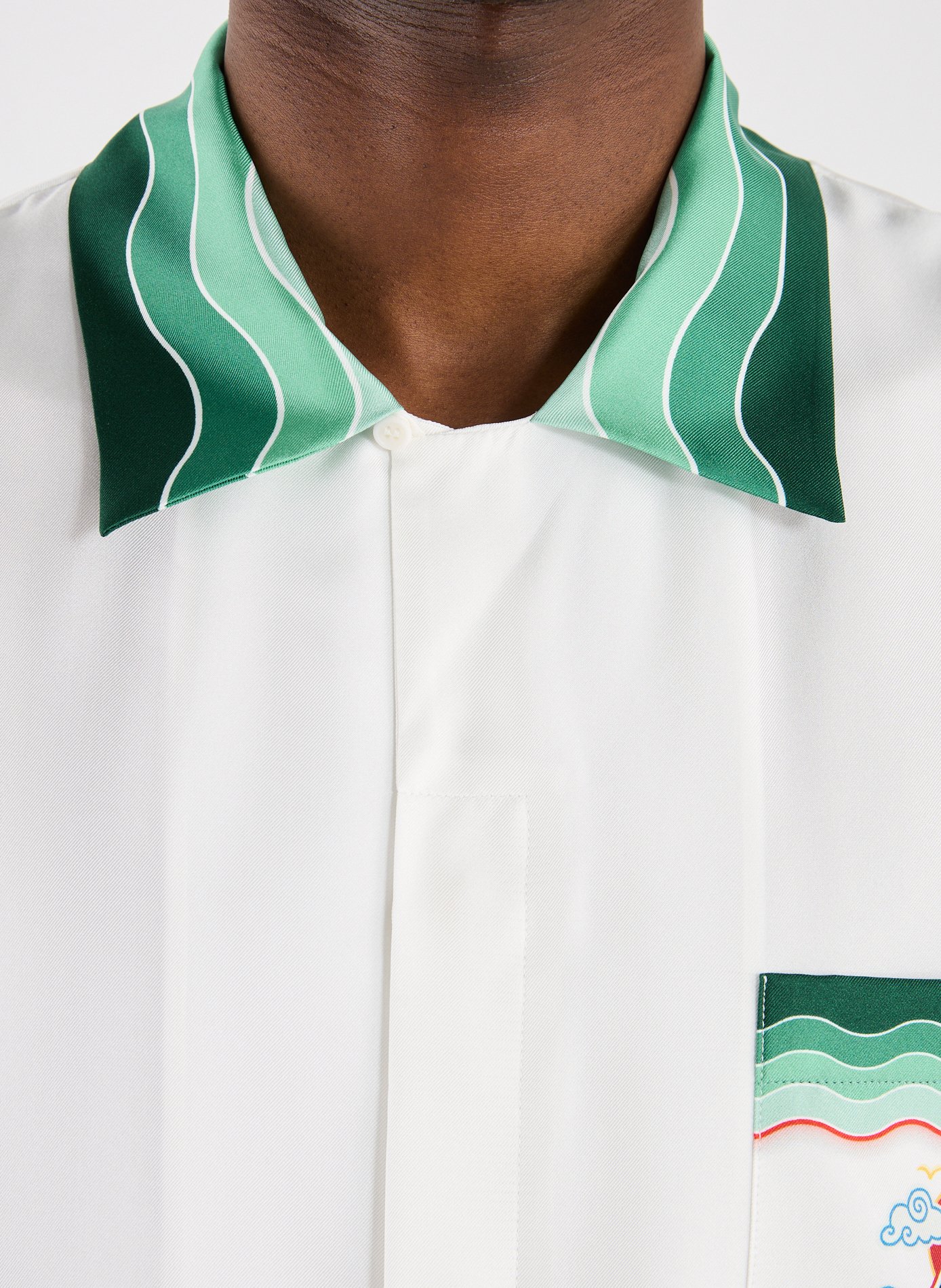 Floral print silk shirt CASABLANCA PARIS Multicolour