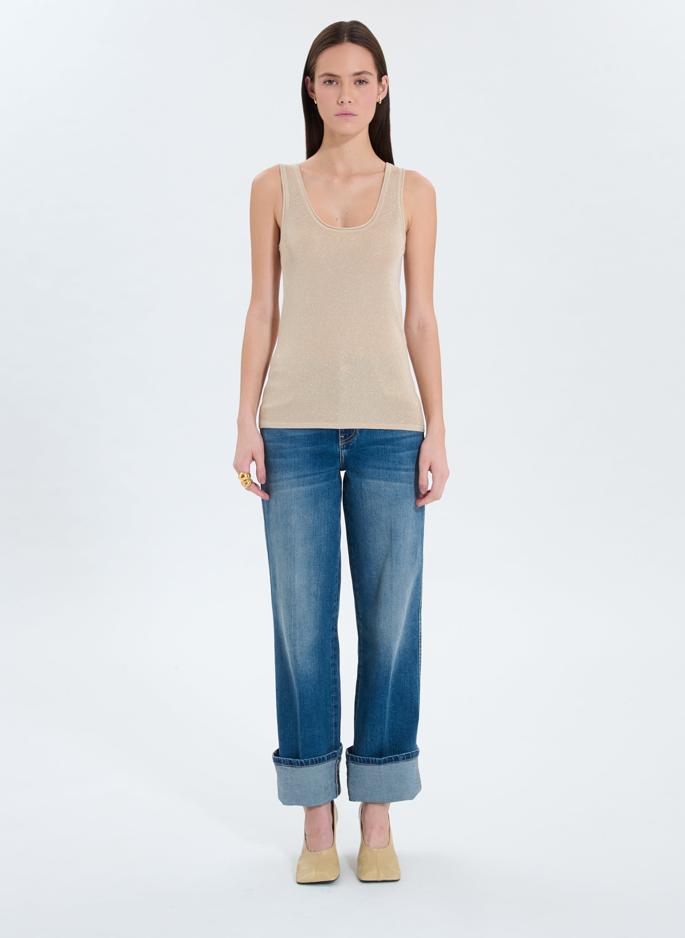 Débardeur nara ZAPA Doré