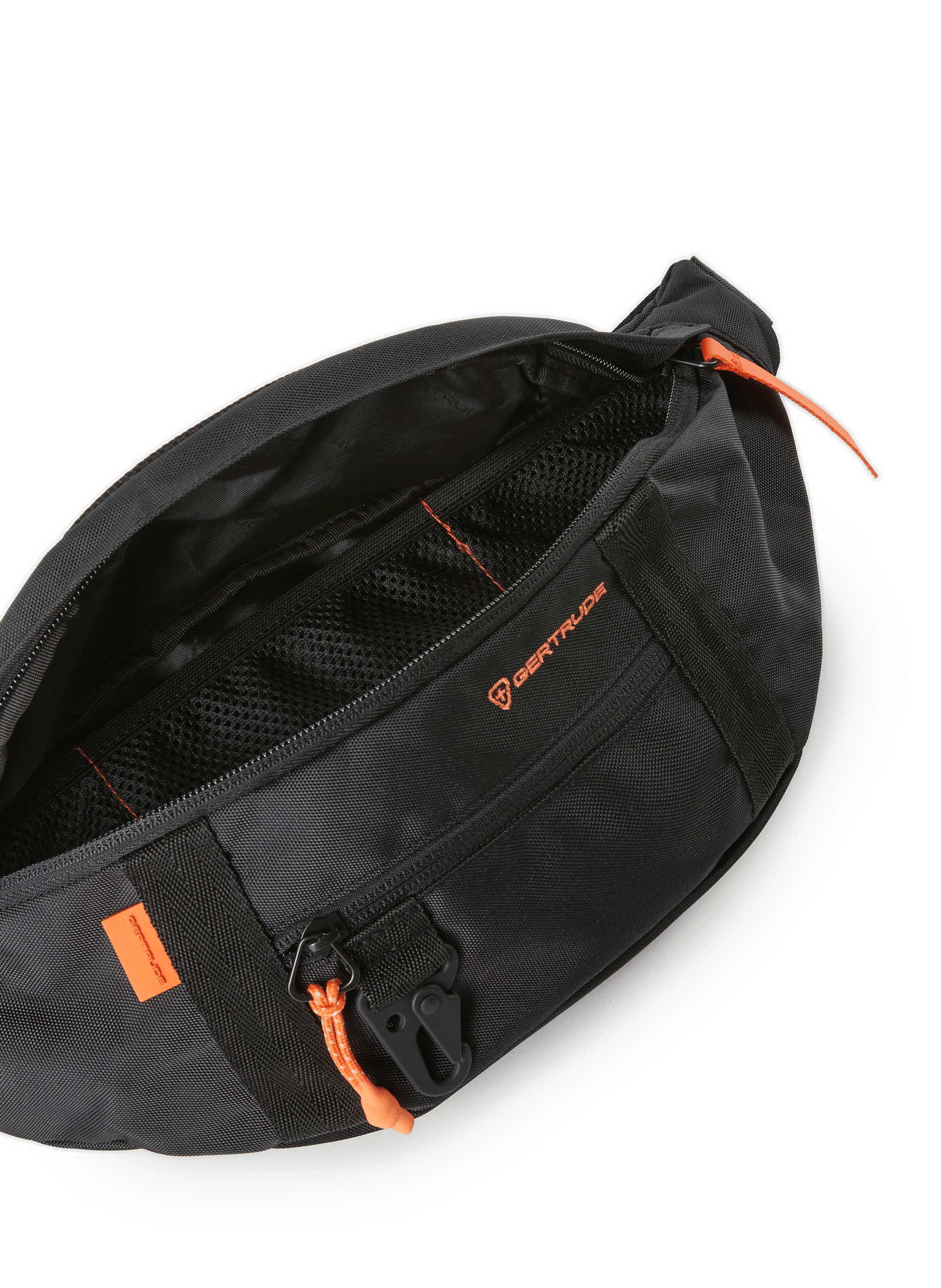 Sac banane Pitou uni zippé GERTRUDE ET GASTON Noir