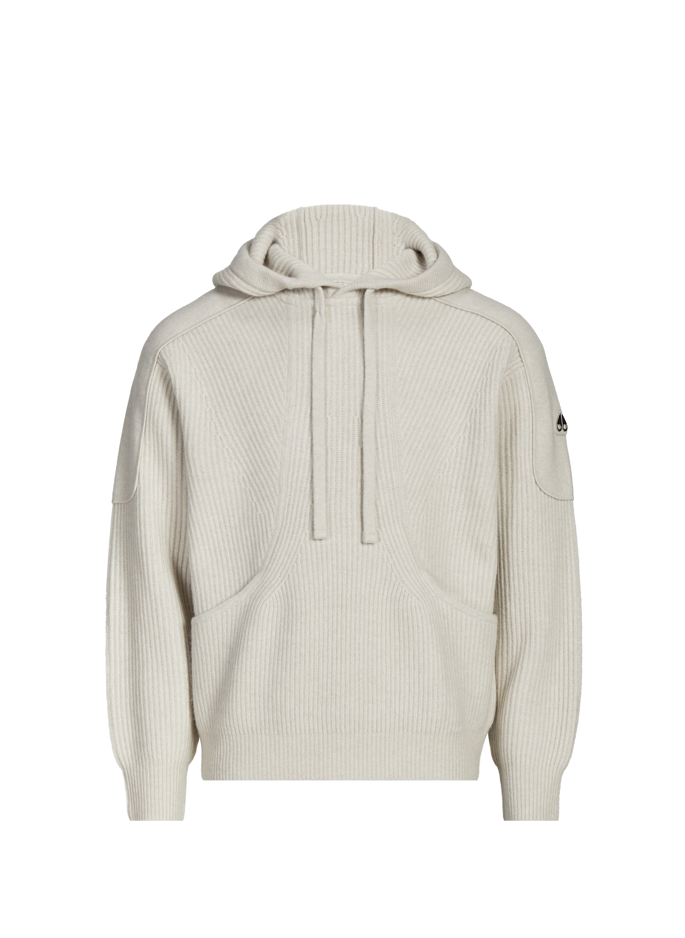 MOOSE KNUCKLES Wool hoodie Beige