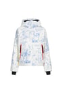 Short printed quilted jacket | Multicolour by ROSSIGNOL ROSSIGNOL Short printed quilted jacket | Multicolour