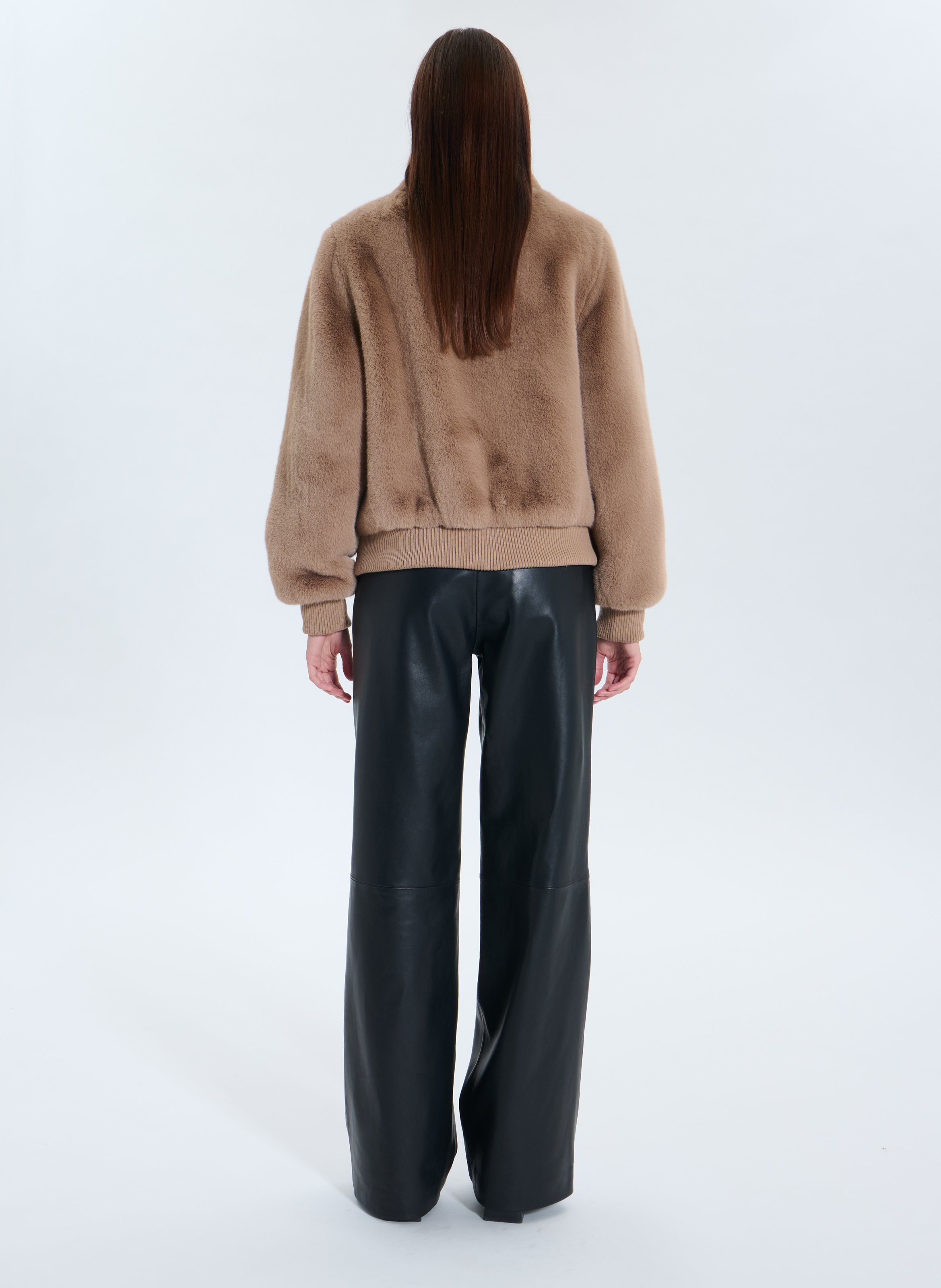 Veste  valou ZAPA Marron