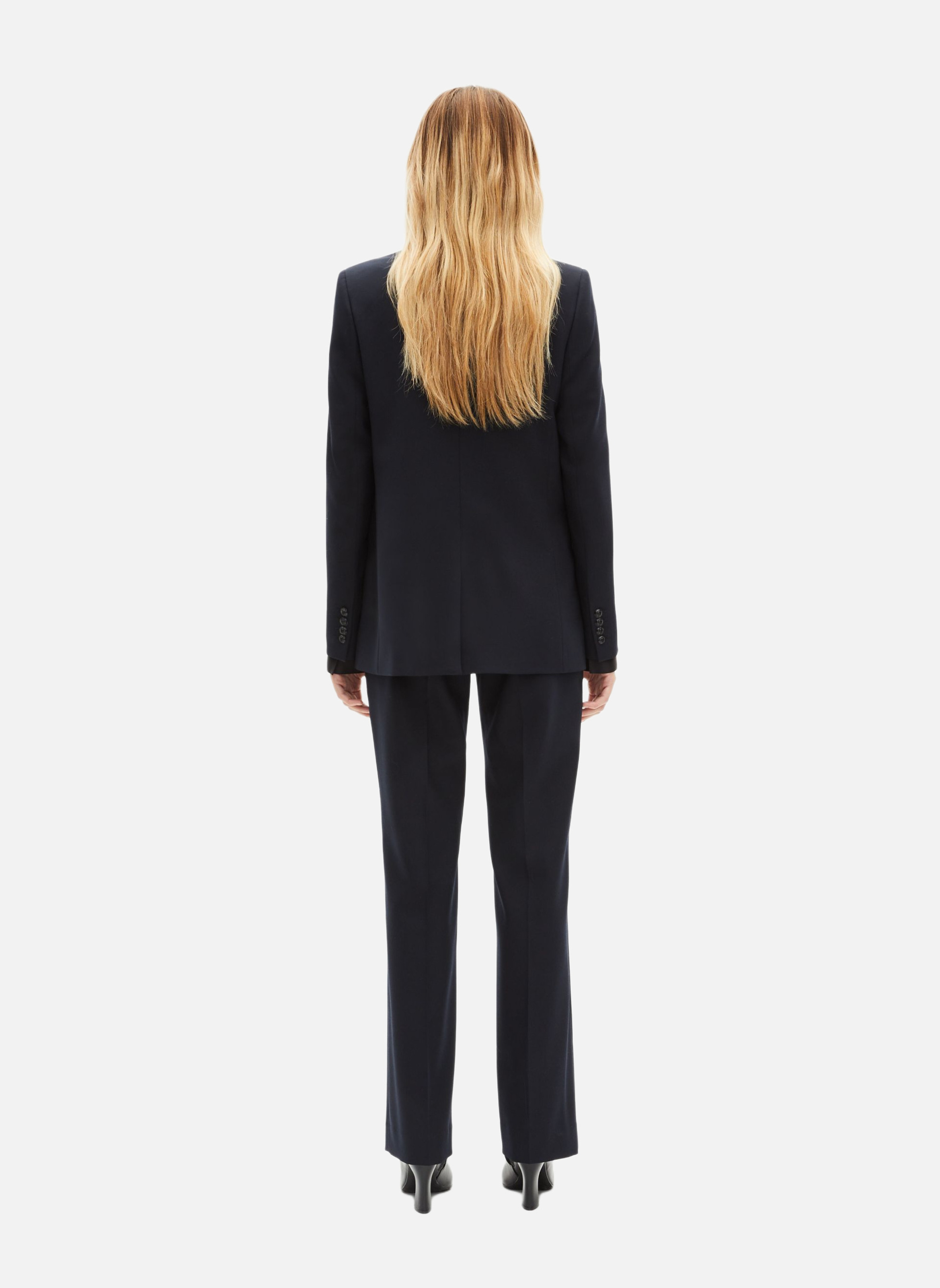 Veste tailleur en laine mélangée THE KOOPLES Bleu