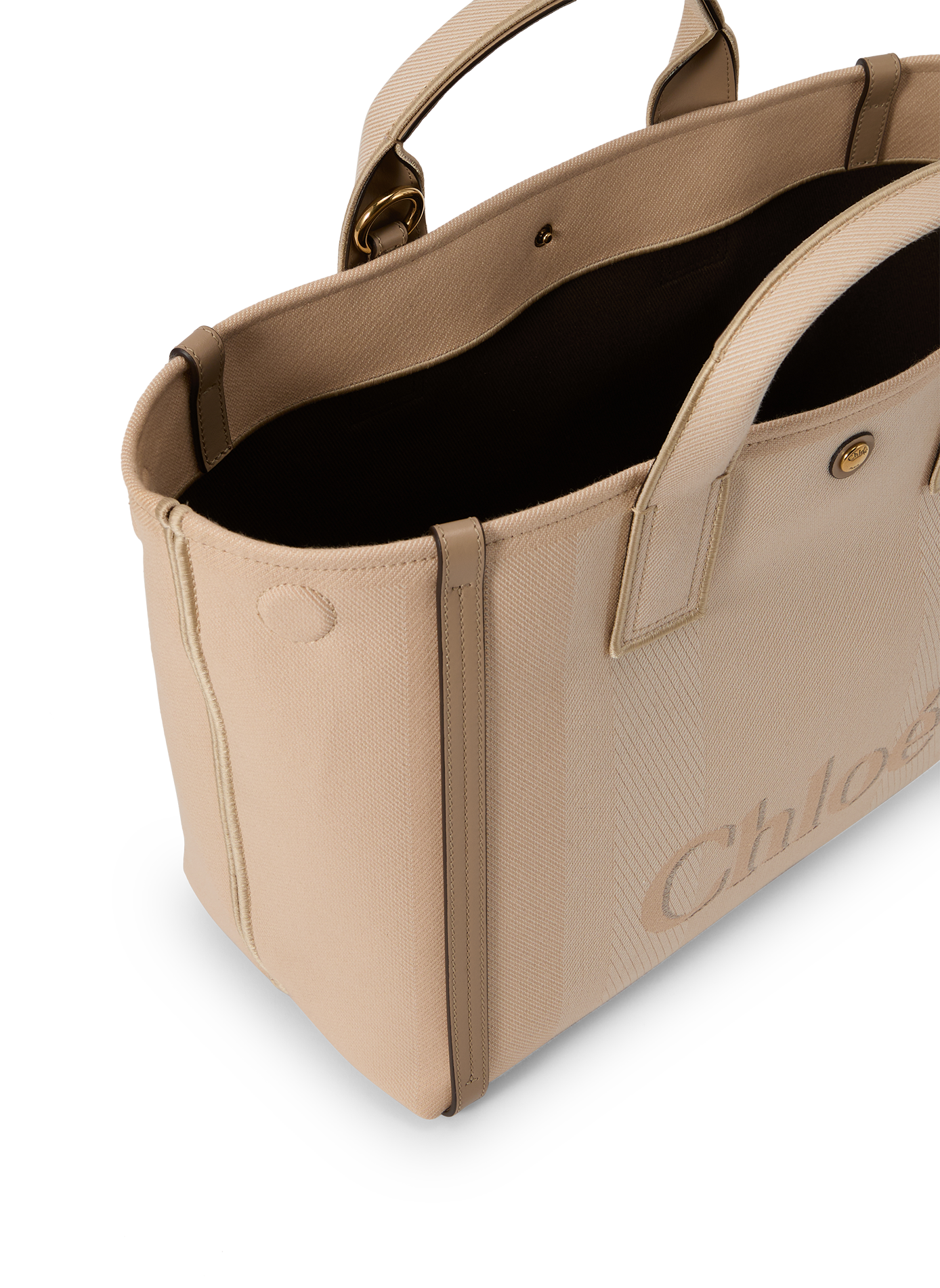 Sac cabas en cuir CHLOÉ Beige