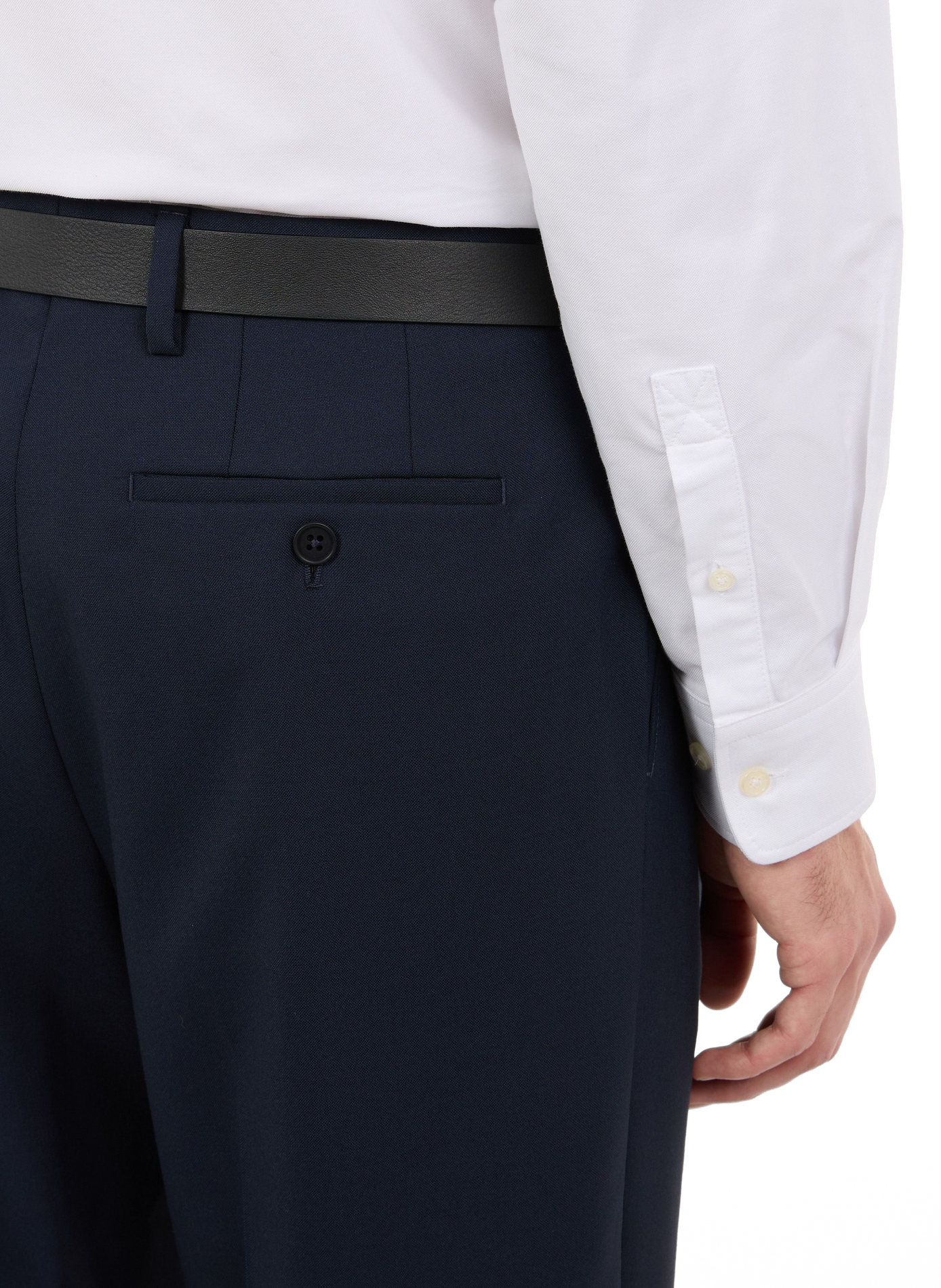 Pantalon Hack-P en laine vierge SAISON 1865 Bleu