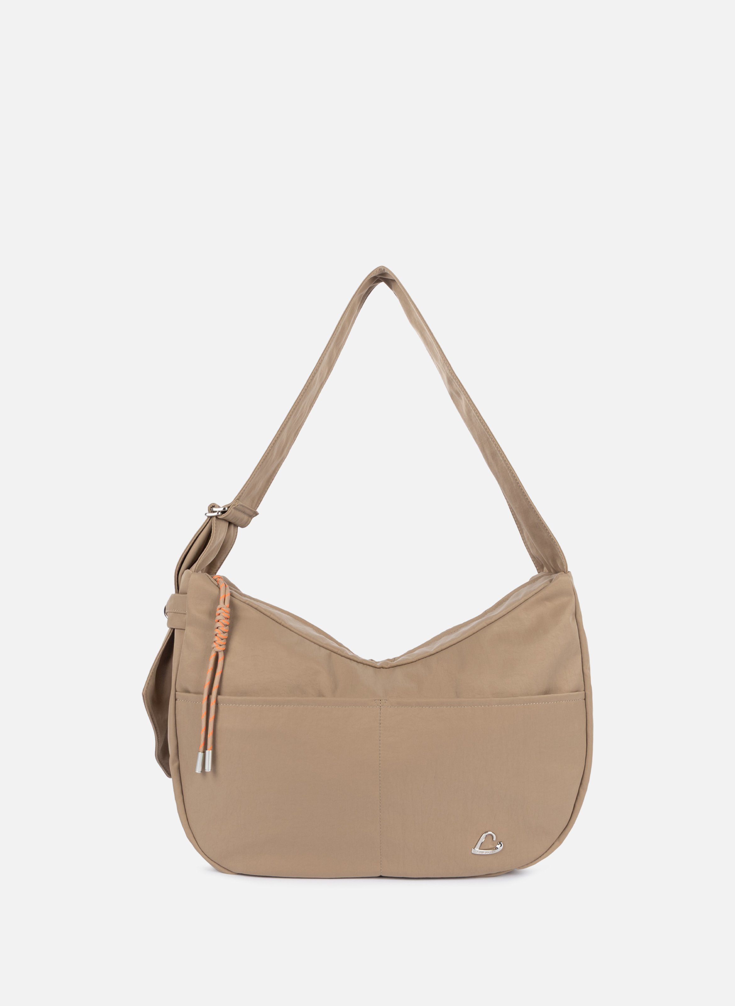 Très grand sac besace - Basic Love LANCASTER Marron