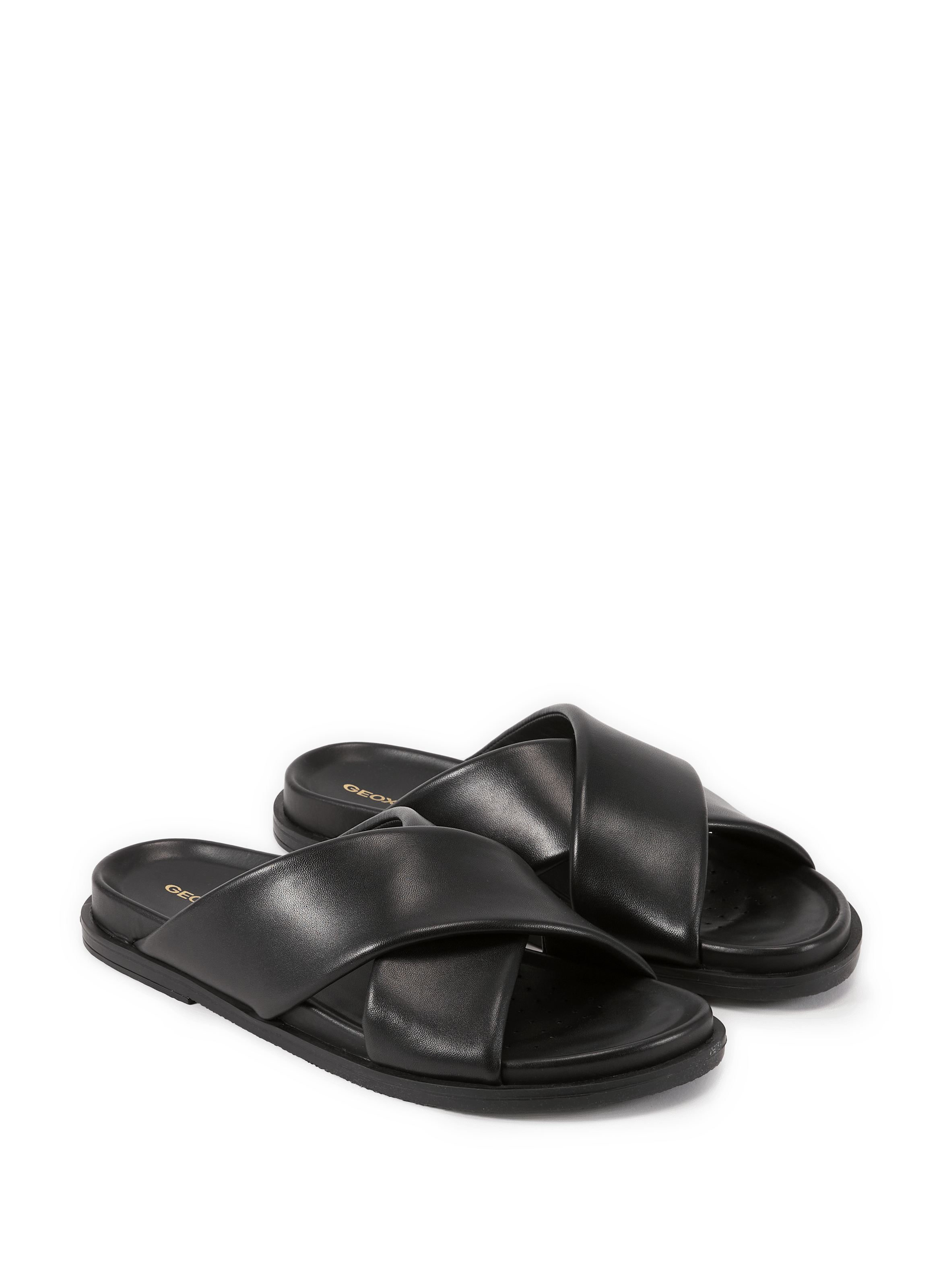 Sandales plates Adelash  GEOX Noir