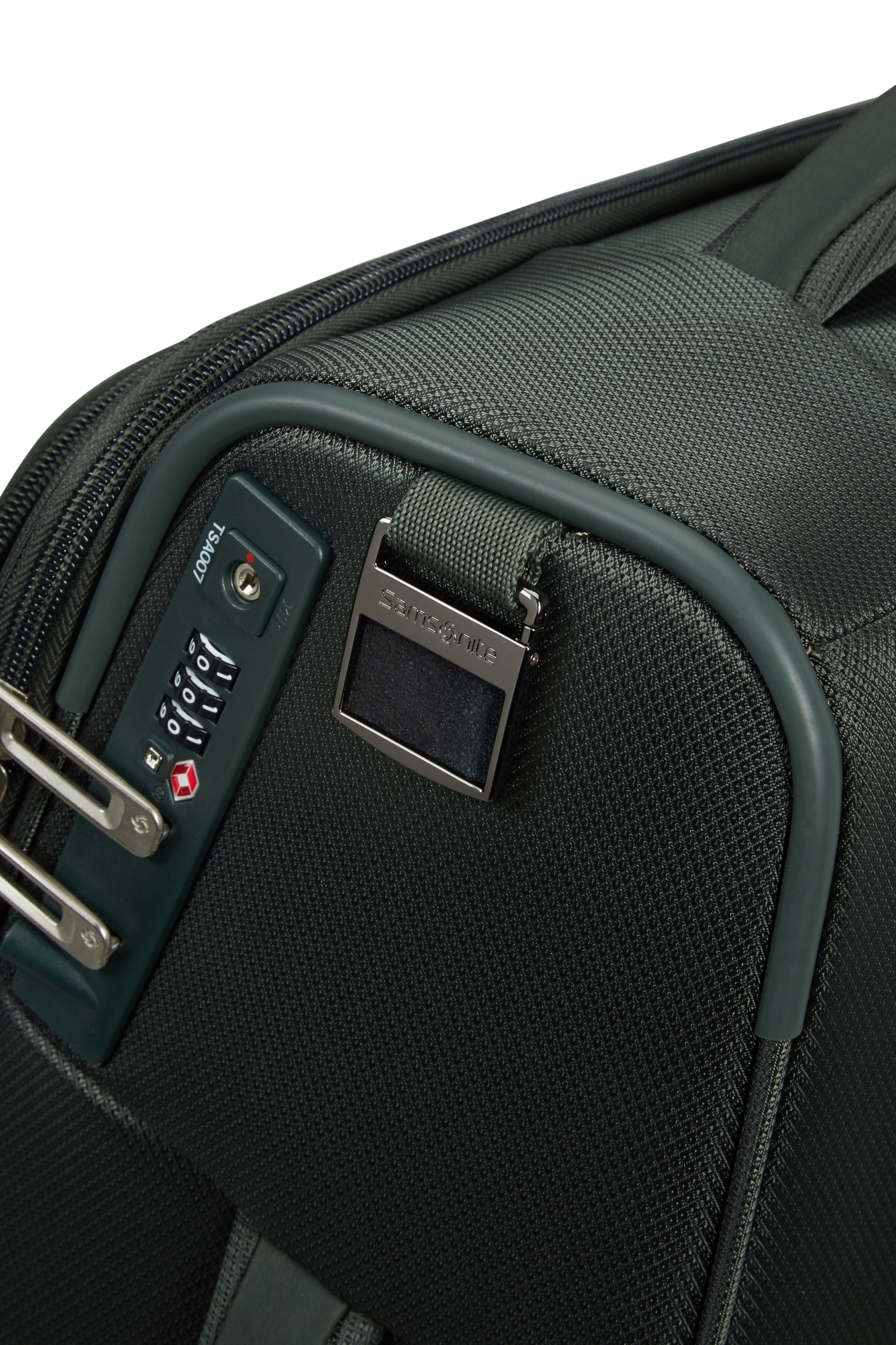 Respark valise 4 roues business case taille s SAMSONITE Vert