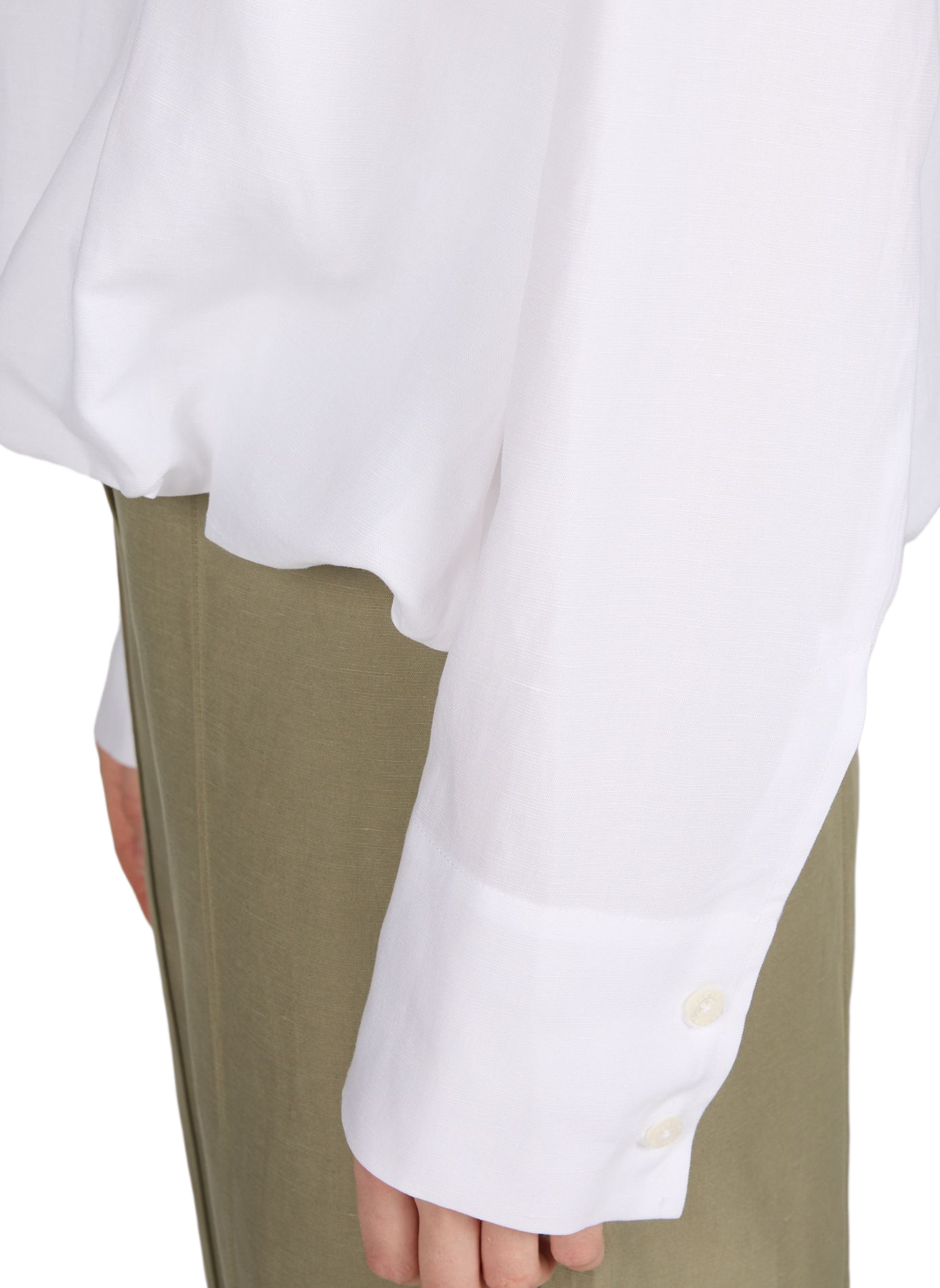 SADAPHNE plain fluid shirt SAMSOE SAMSOE White