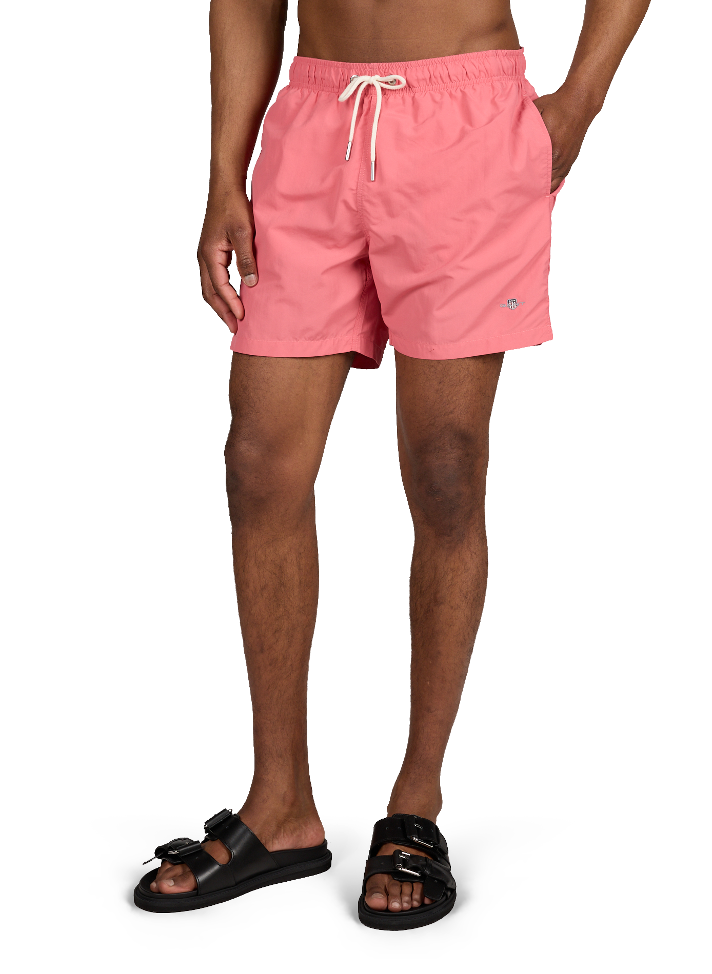 Short de bain uni GANT Rose
