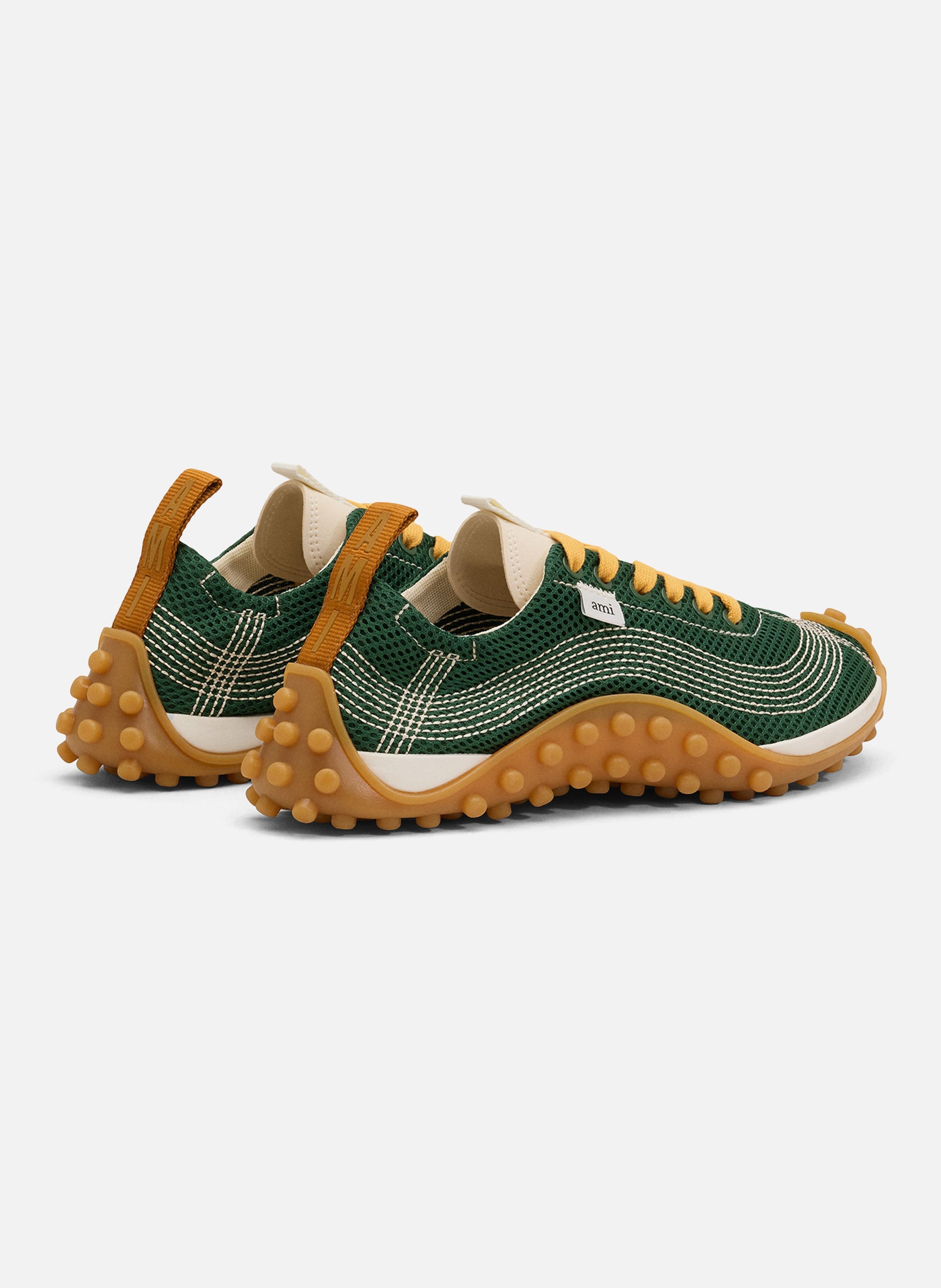 Sneakers mirage unisexes en mesh AMI PARIS Multicolore
