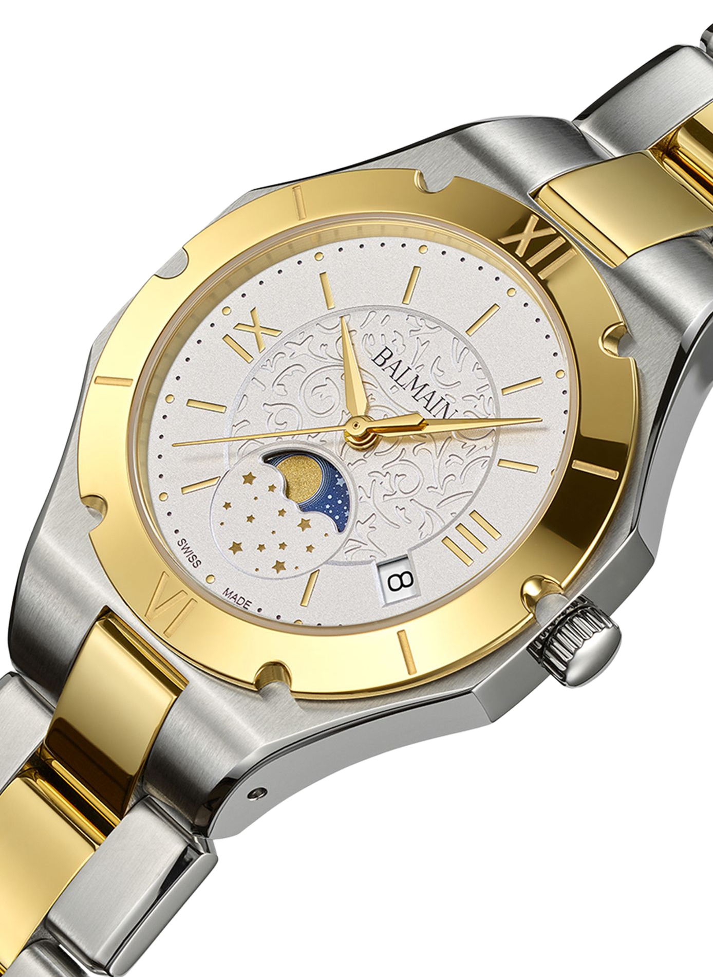 Montre quartz Be Balmain en acier inoxydable BALMAIN WATCHES Argent