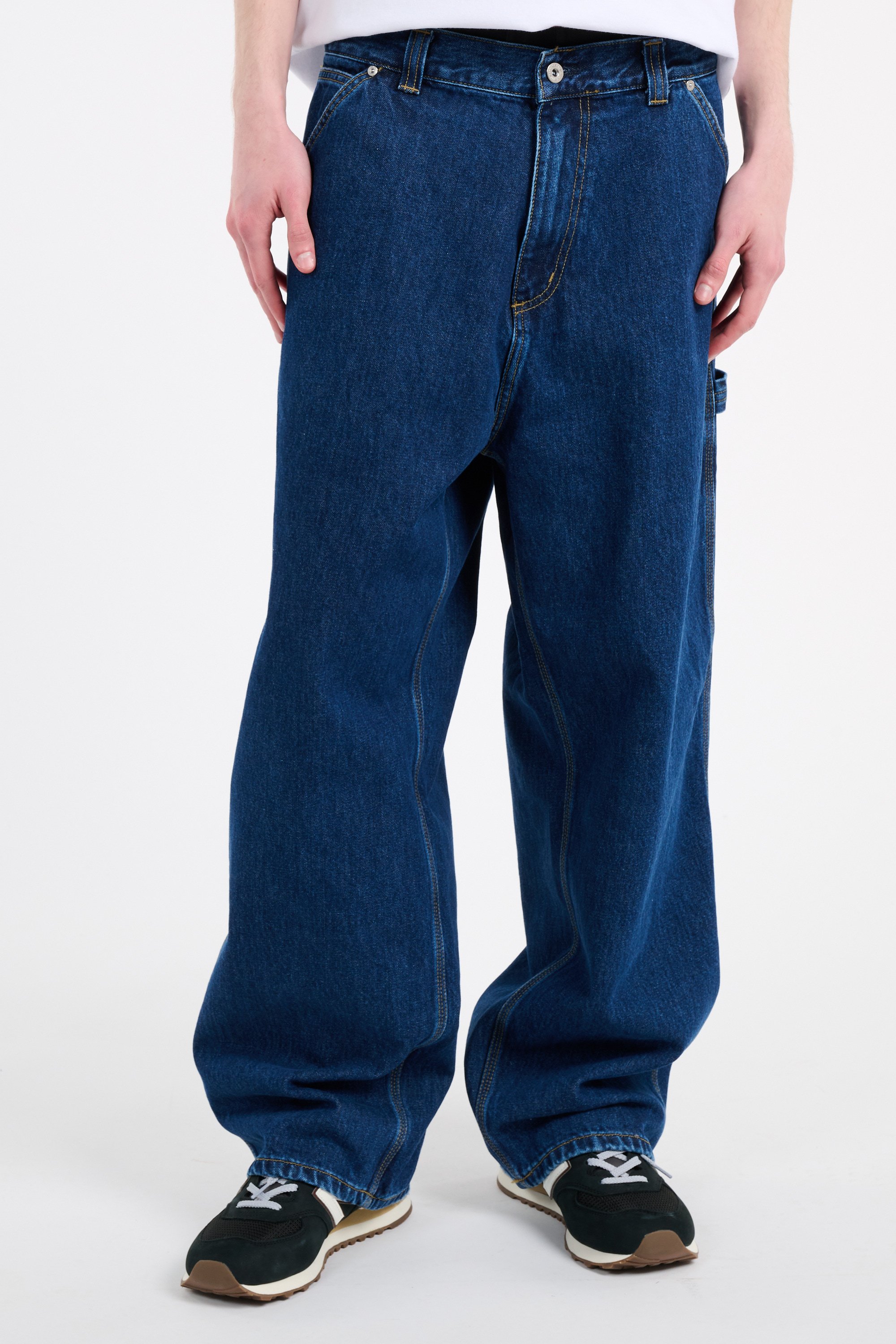 Pantalon belmont pant CARHARTT WIP Bleu