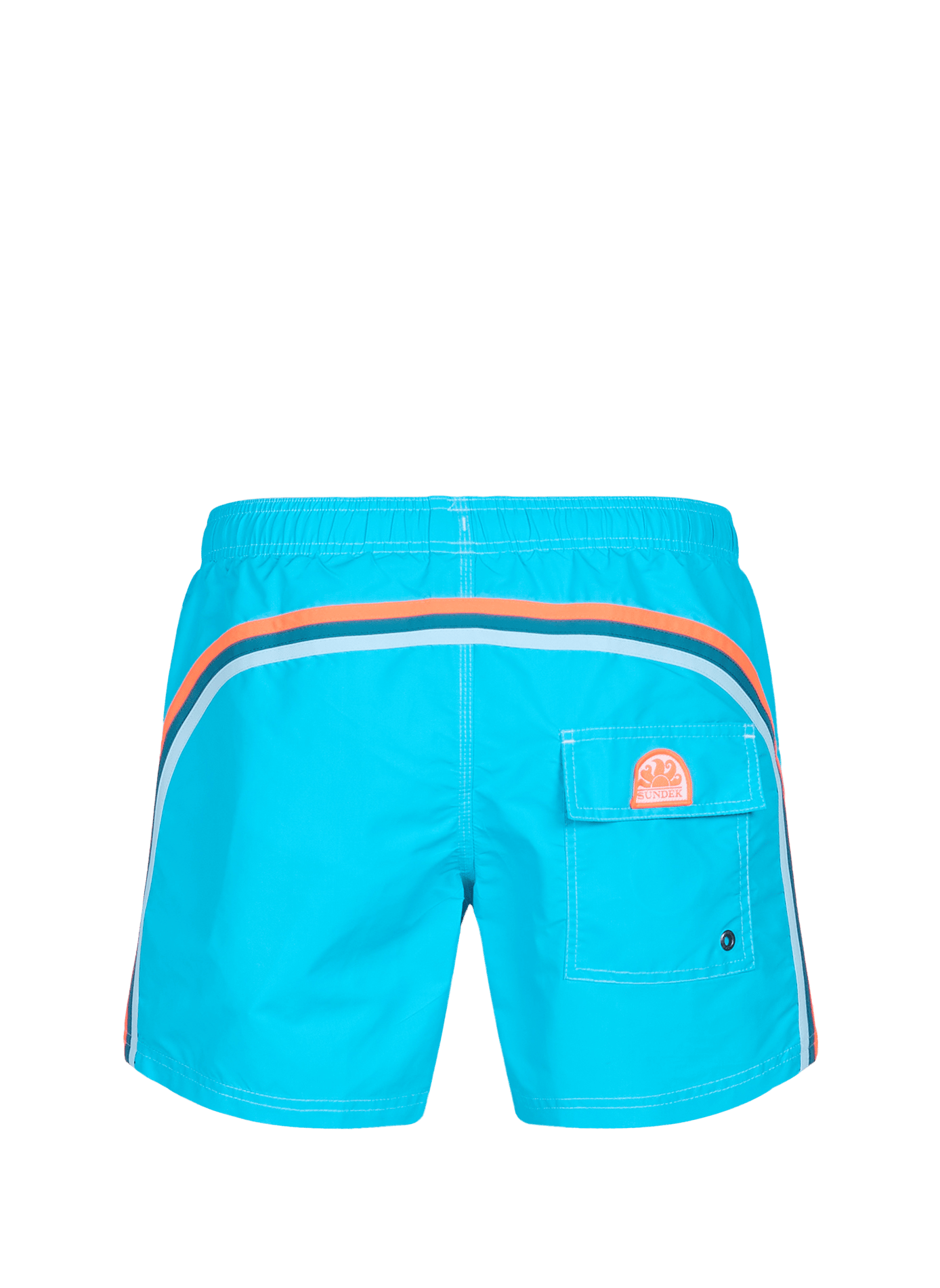 Badehose mit Streifen | Blau SUNDEK Herren