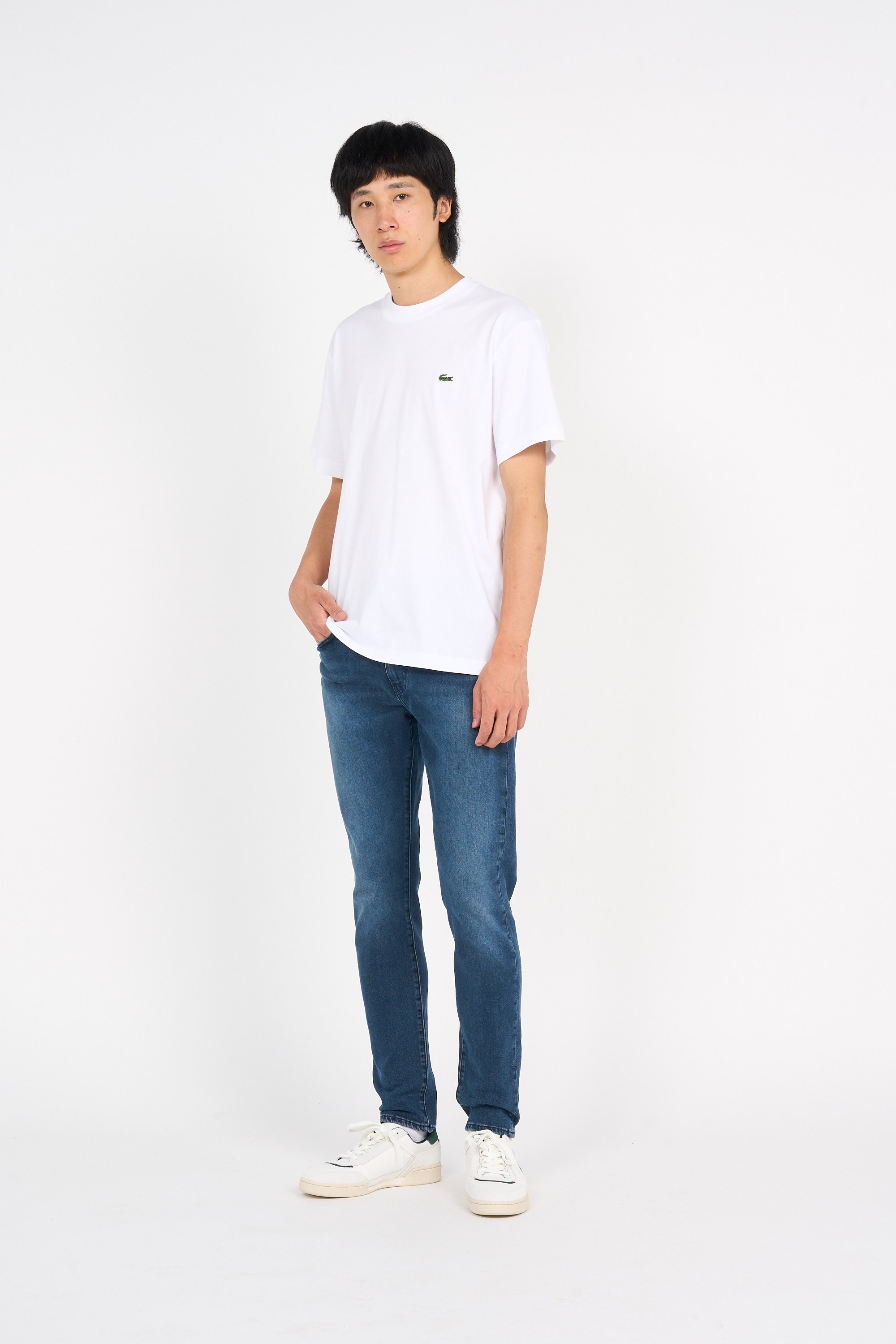 T-shirt LACOSTE Blanc