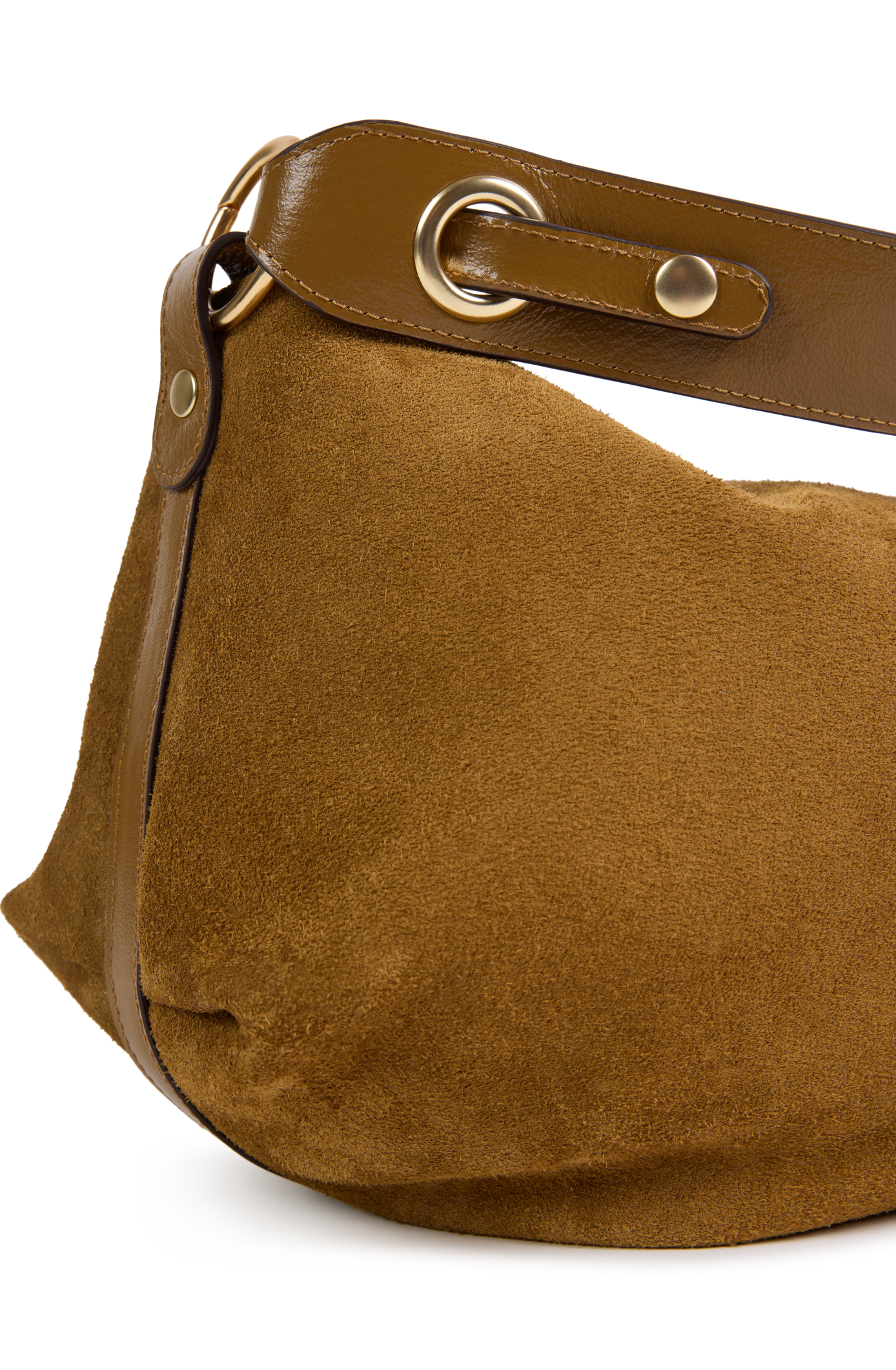 Sac bandoulière en cuir NAT & NIN Marron