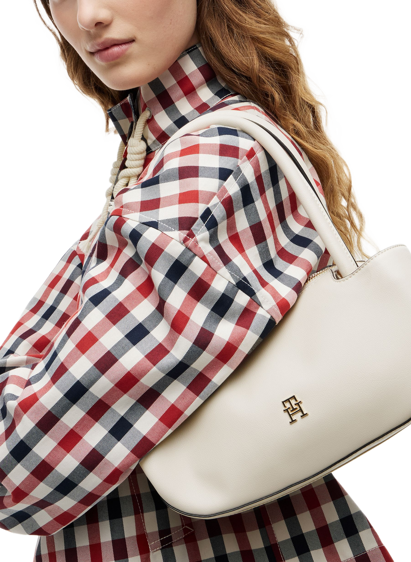 Shoulder bag TOMMY HILFIGER Beige